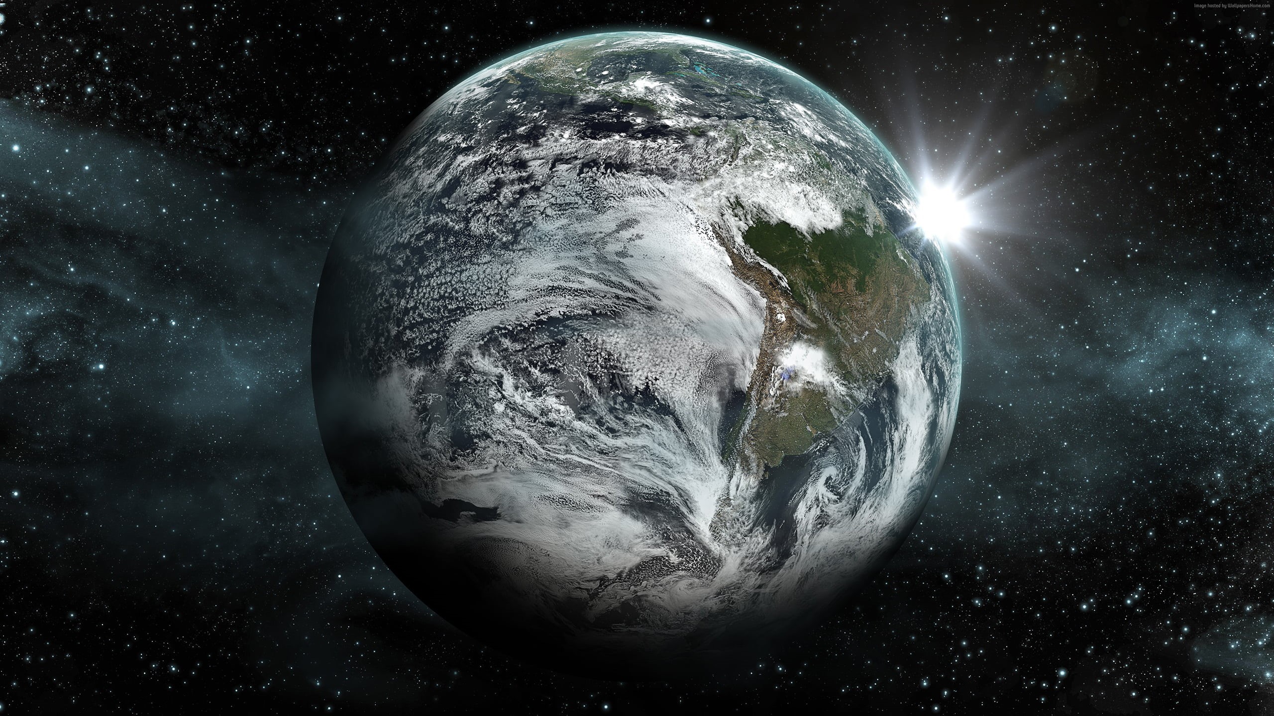 2K, space exploration, astronomy, space, sky, planet, sphere, shape, kepler 452b, outdoors, physical geography, science, night, no people, geometric shape, HD Wallpaper