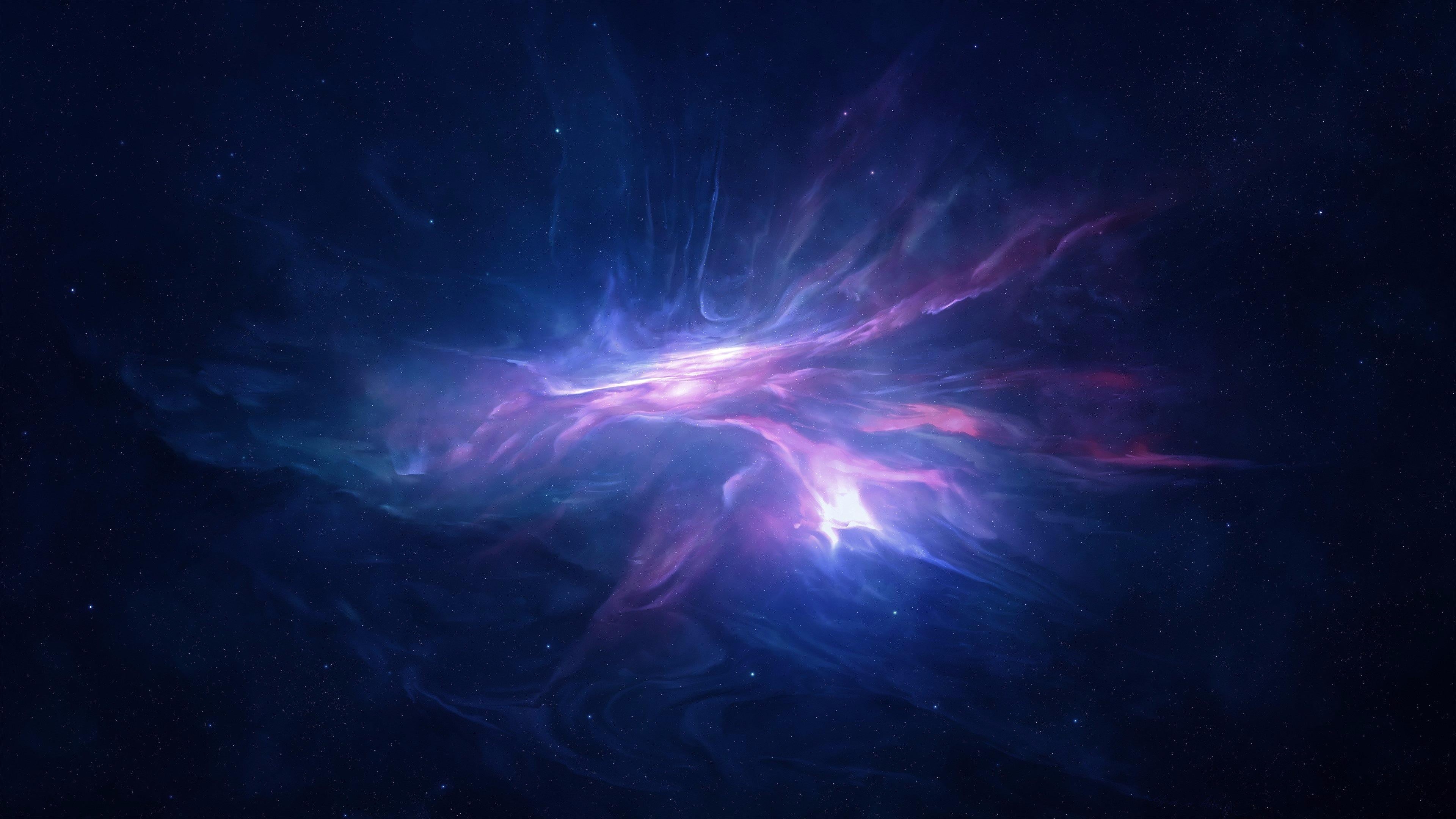 4K, space art, astronomical object, atmosphere, science, sky, art, pegasus, star - space, space, glowing, dark, exploration, universe, light - natural phenomenon, HD Wallpaper