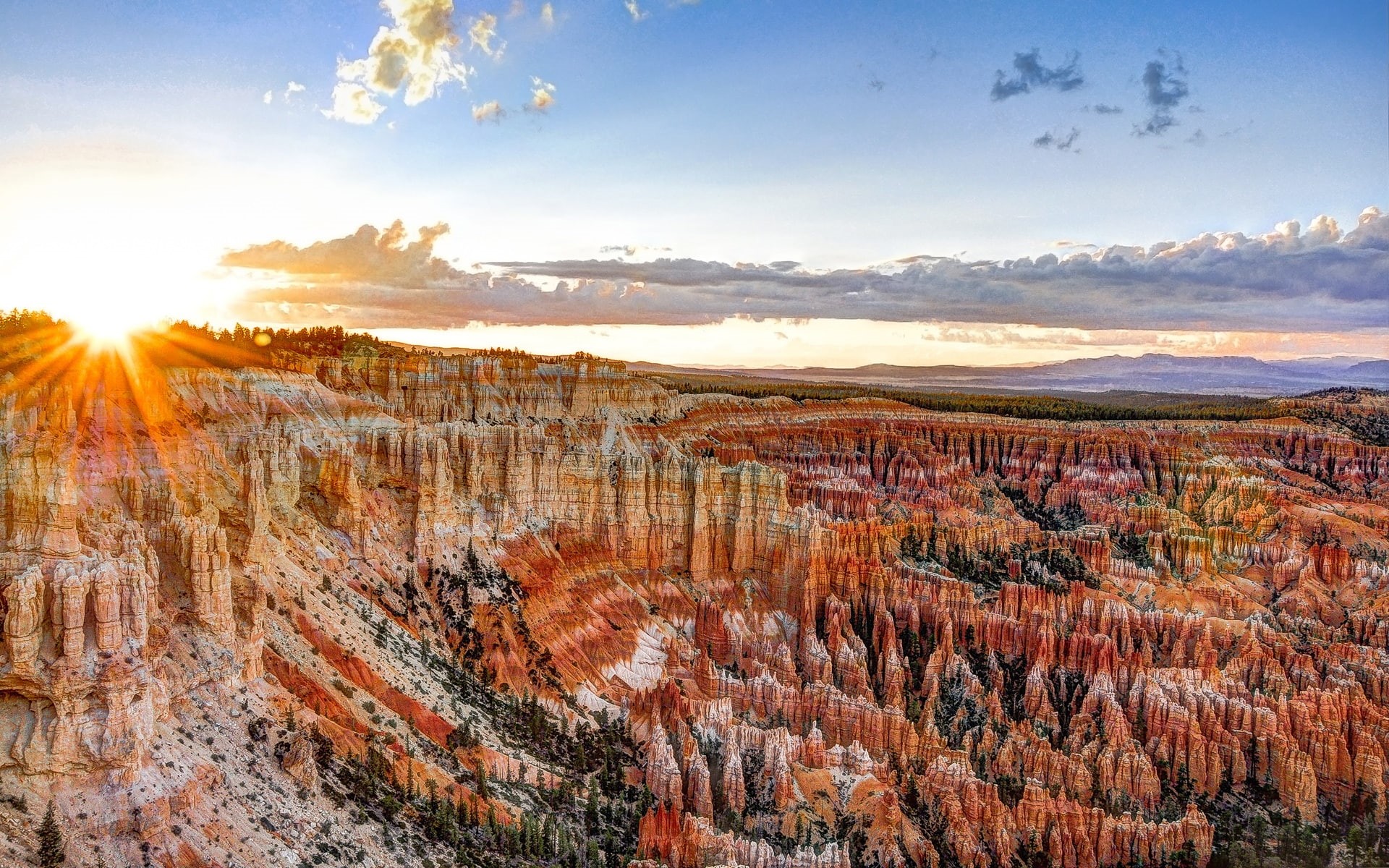 Park, Canyon, Utah, Bryce, 1080P, State, National, USA, HD Wallpaper