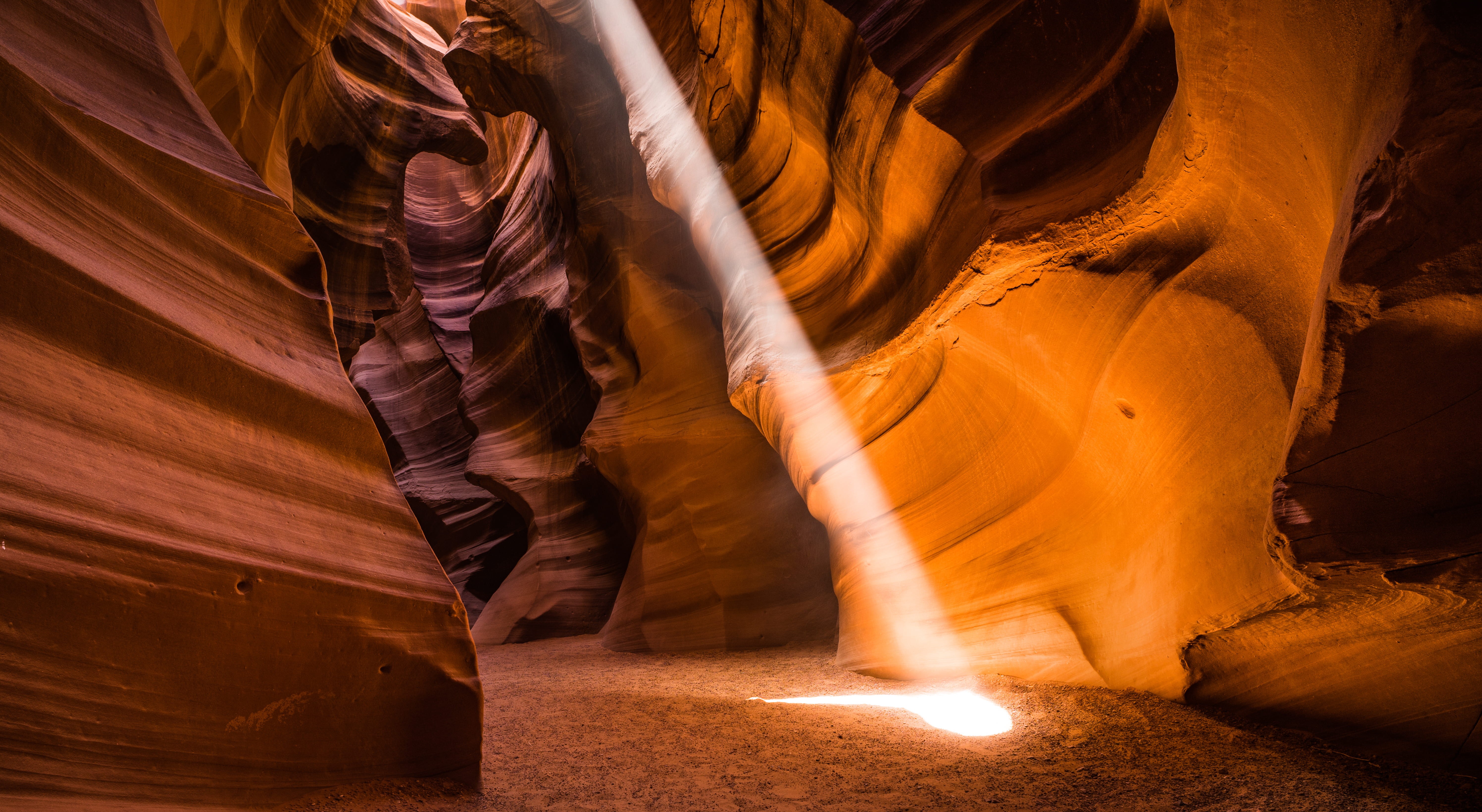 illuminated, physical geography, no people, eroded, national, travel destinations, light, beam, tourism, travel, nature, 5K, indoors, beauty in nature, HD Wallpaper