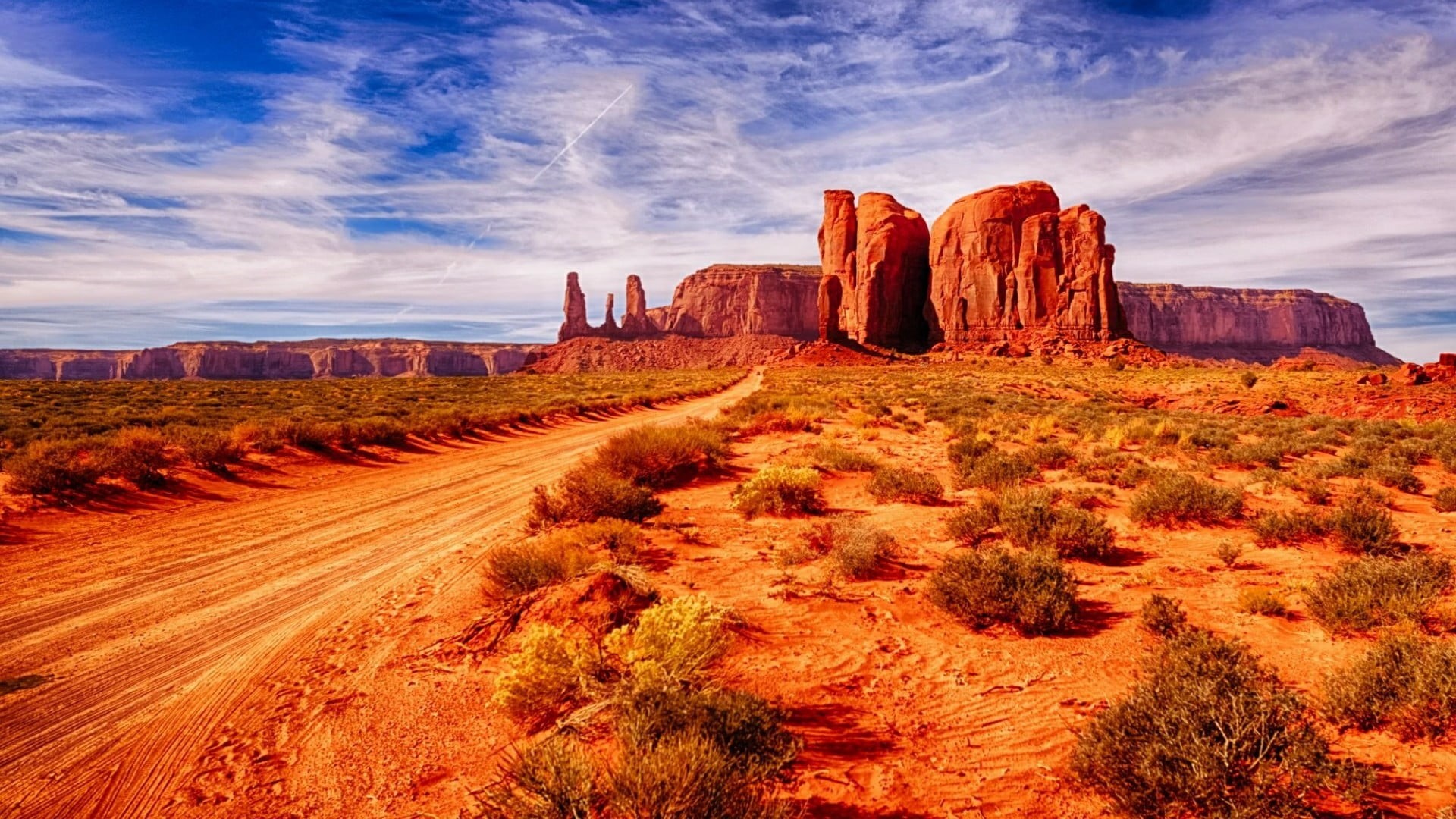badlands, wilderness, eroded, national park, arid climate, road, morning, rock - object, beauty in nature, geology, formation, scenics - nature, sandstone, HD Wallpaper
