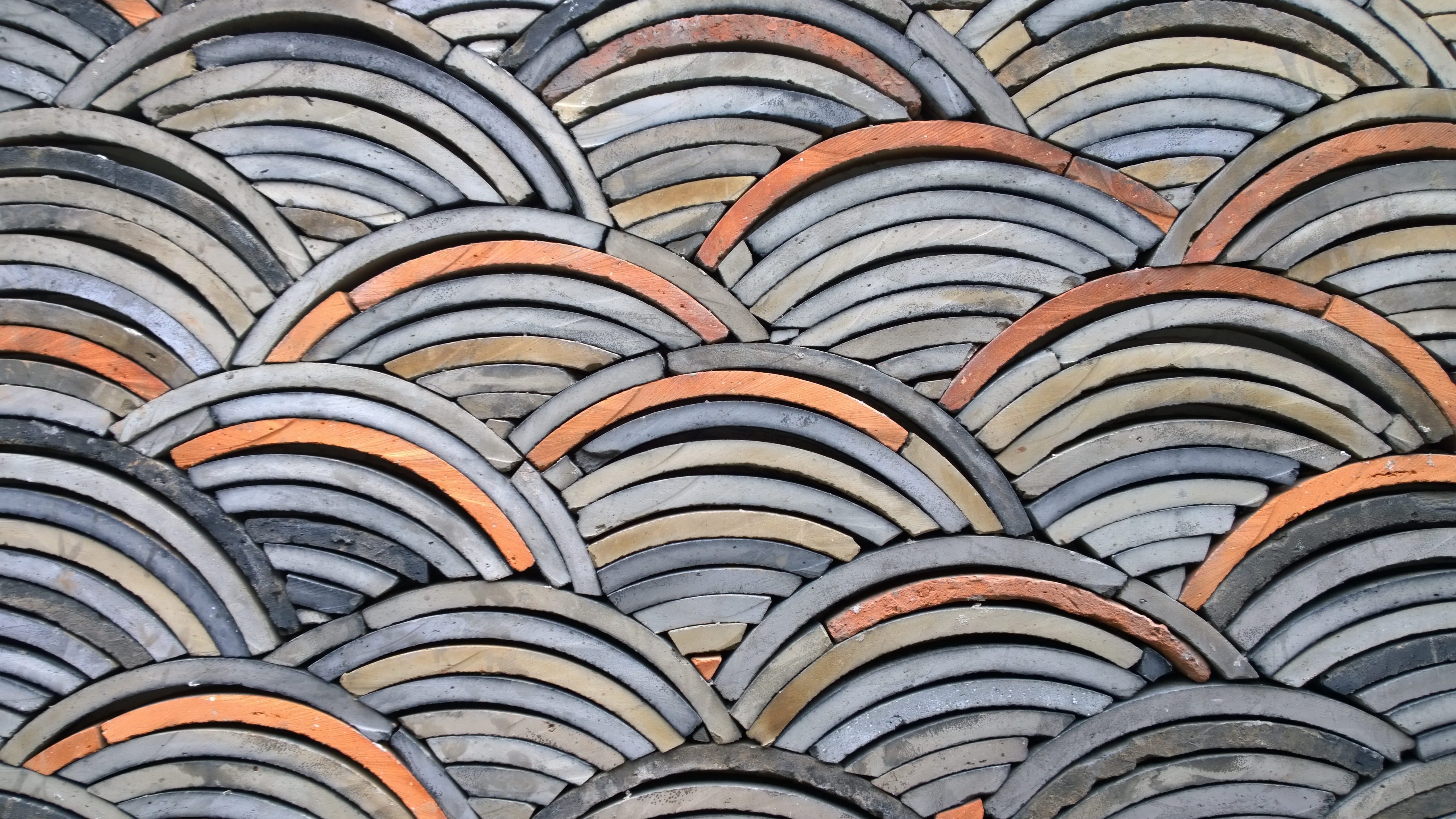 exterior materials, abstract, architecture and art, material, old-fashioned, no people, building materials, frame, in a row, organization, red, blue, 5K, HD Wallpaper