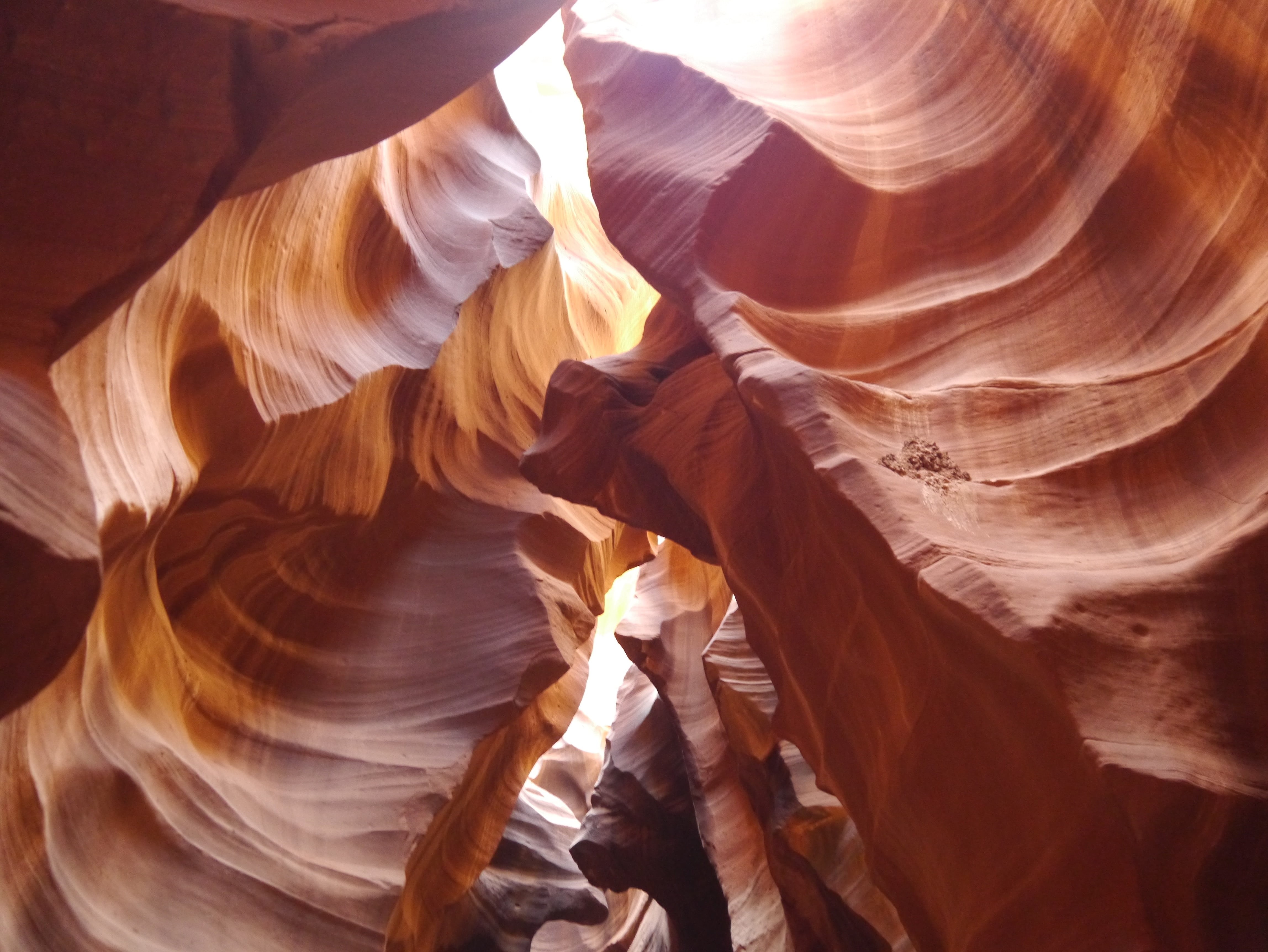 brown, rock, slot Canyon, natural pattern, desert, travel destinations, navajo, beauty In Nature, solid, travel, tranquility, arid climate, day, eroded, HD Wallpaper