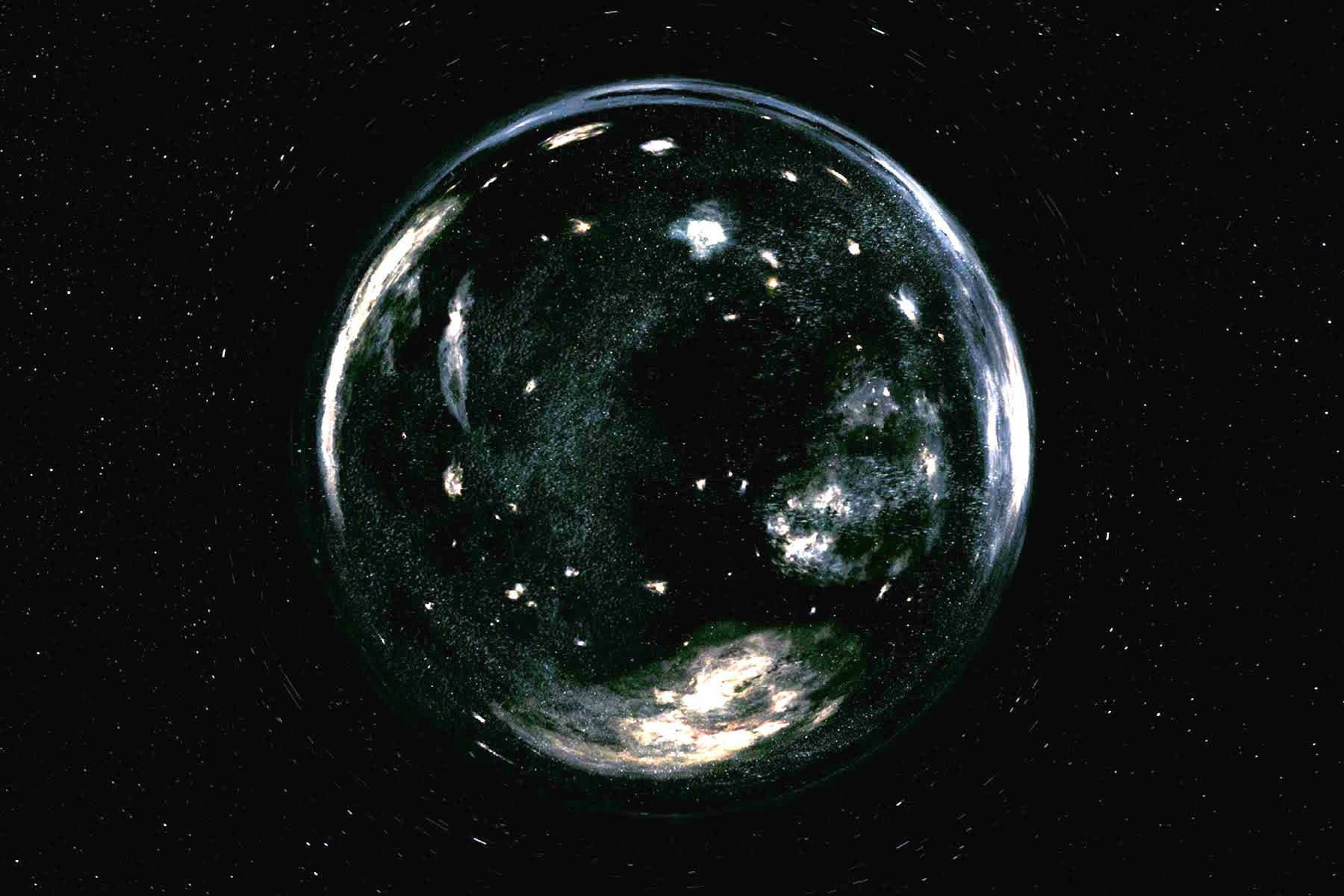 sky, astronomy, single object, studio shot, Mystery, interstellar, Futurictic, night, nature, 720P, circle, adventure, black background, sphere, fi, reflection, HD Wallpaper