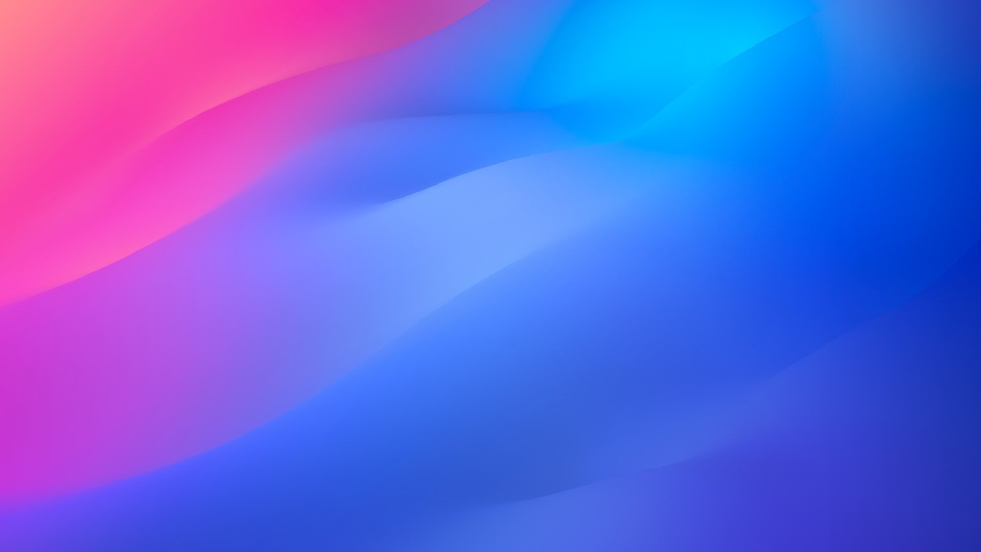 purple, blue, waves, abstract, 1080P, magenta, colorful, light, HD Wallpaper