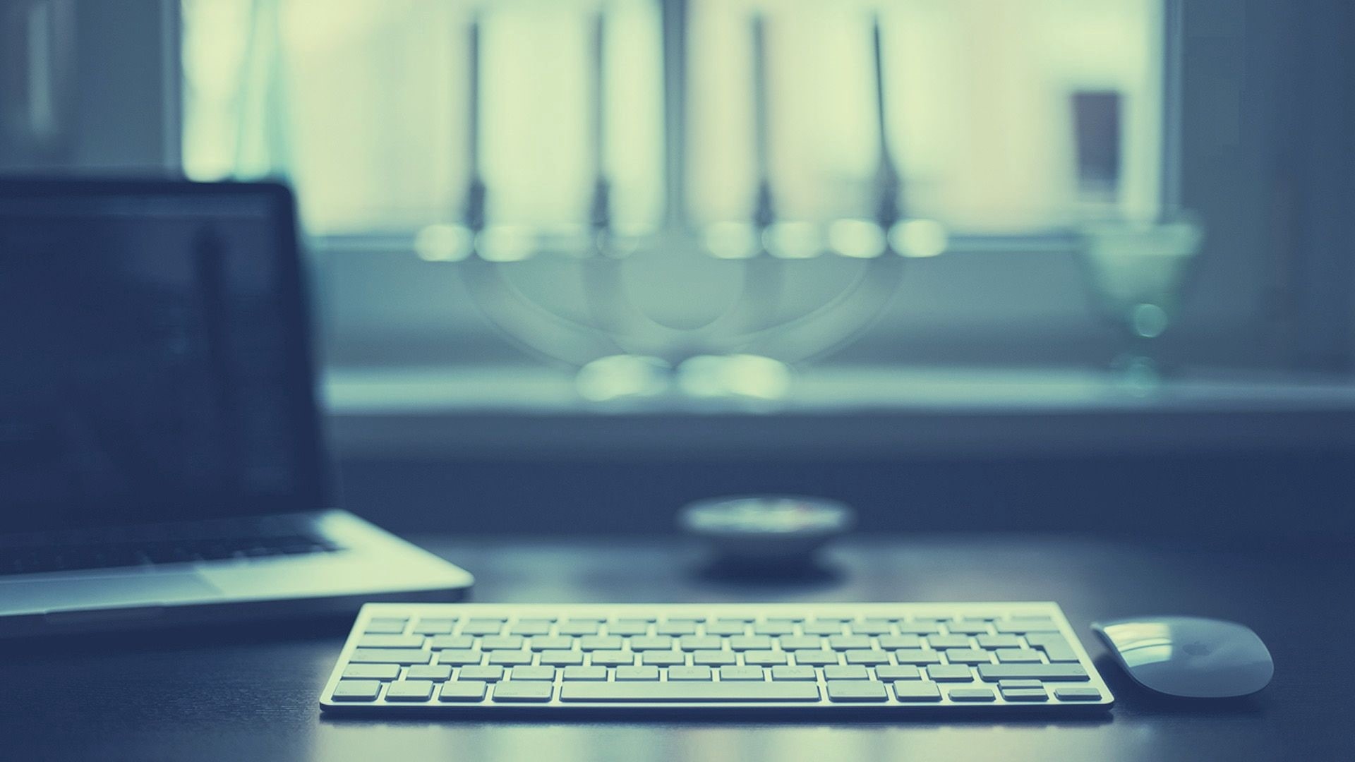 computer, mouse, mac, laptop, apple, 1080P, keyboard, HD Wallpaper