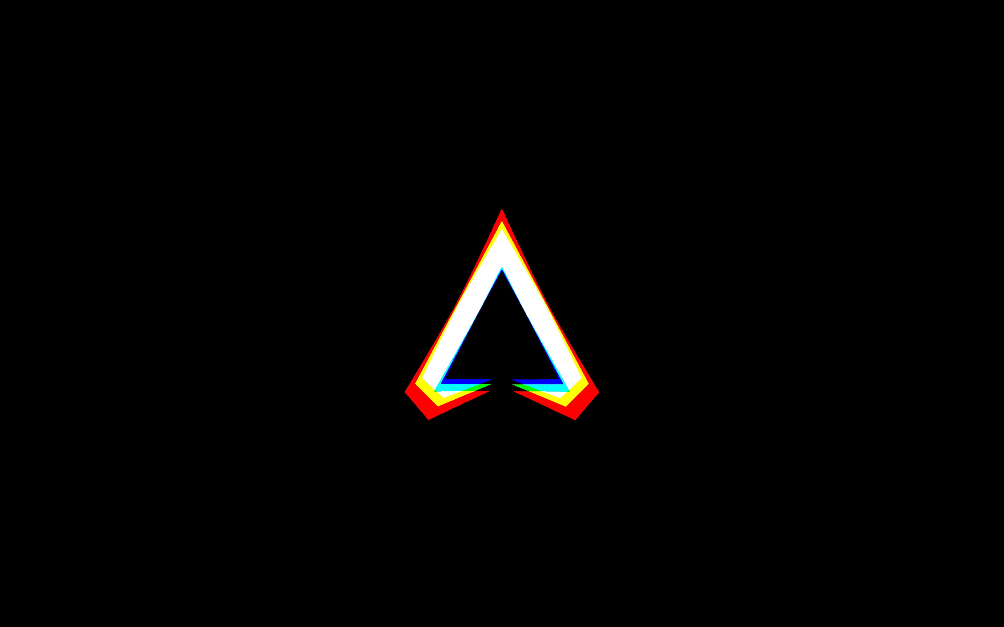 yellow, Apex Legends, orange, white, 4K, green, logo, black, blue, HD Wallpaper