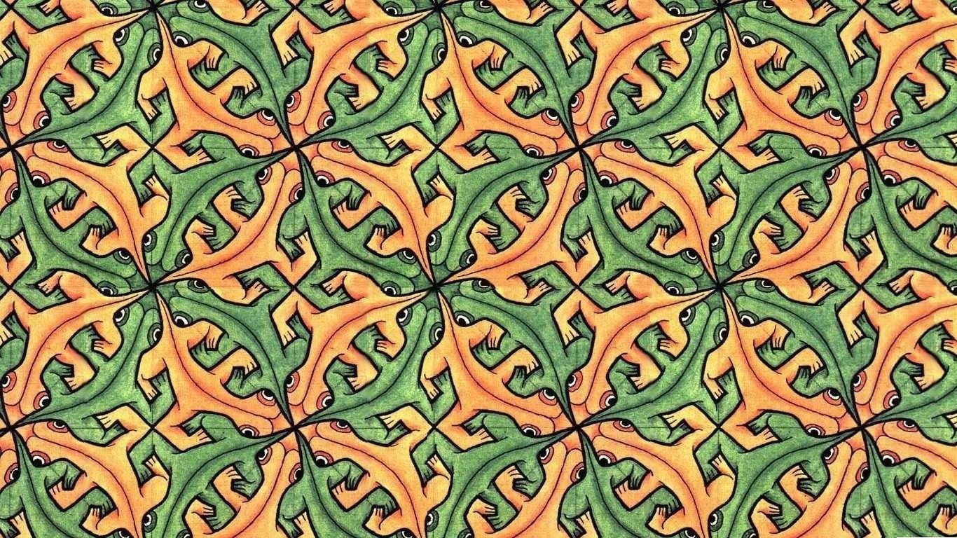 freshness, optical illusion, textured, indoors, backgrounds, shape, animals, drawing, full frame, food, design, painting, repetition, large group of objects, HD Wallpaper