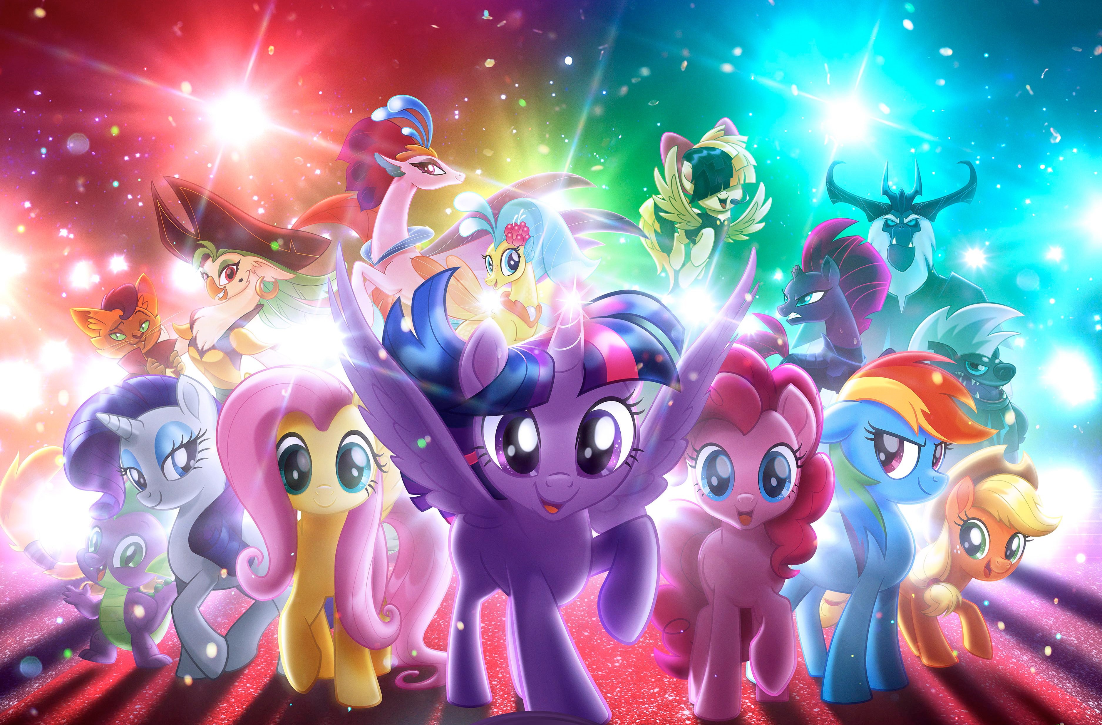2K, 4K, My Little Pony: The Movie, HD Wallpaper