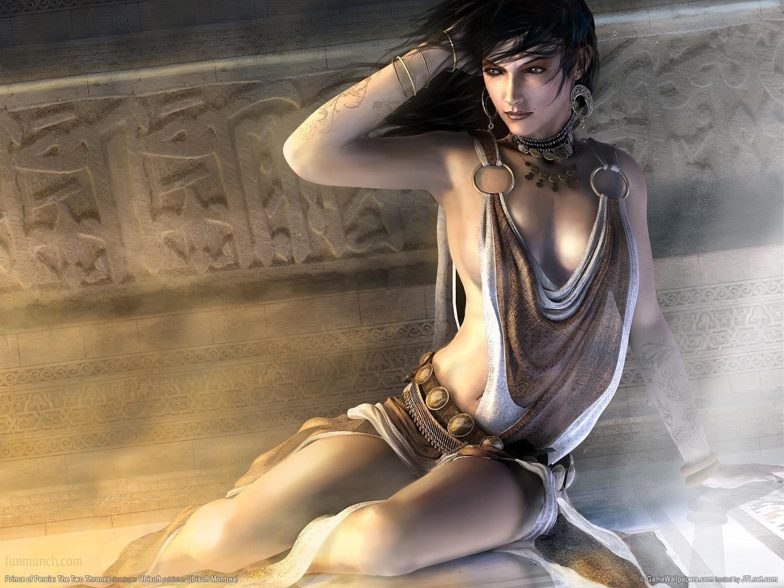 720P, persia, prince, game, art, video, fantasy, HD Wallpaper