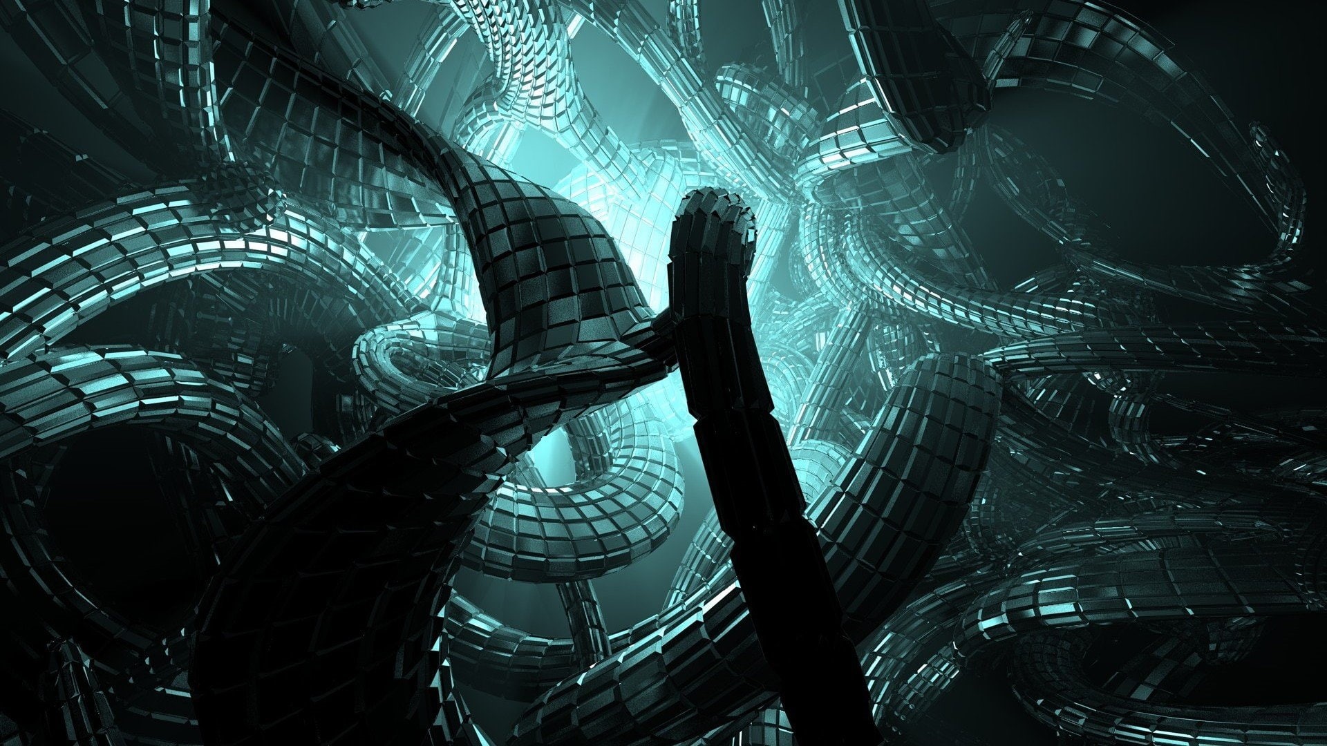 Scifi, abstracto, 1080P, HD Wallpaper