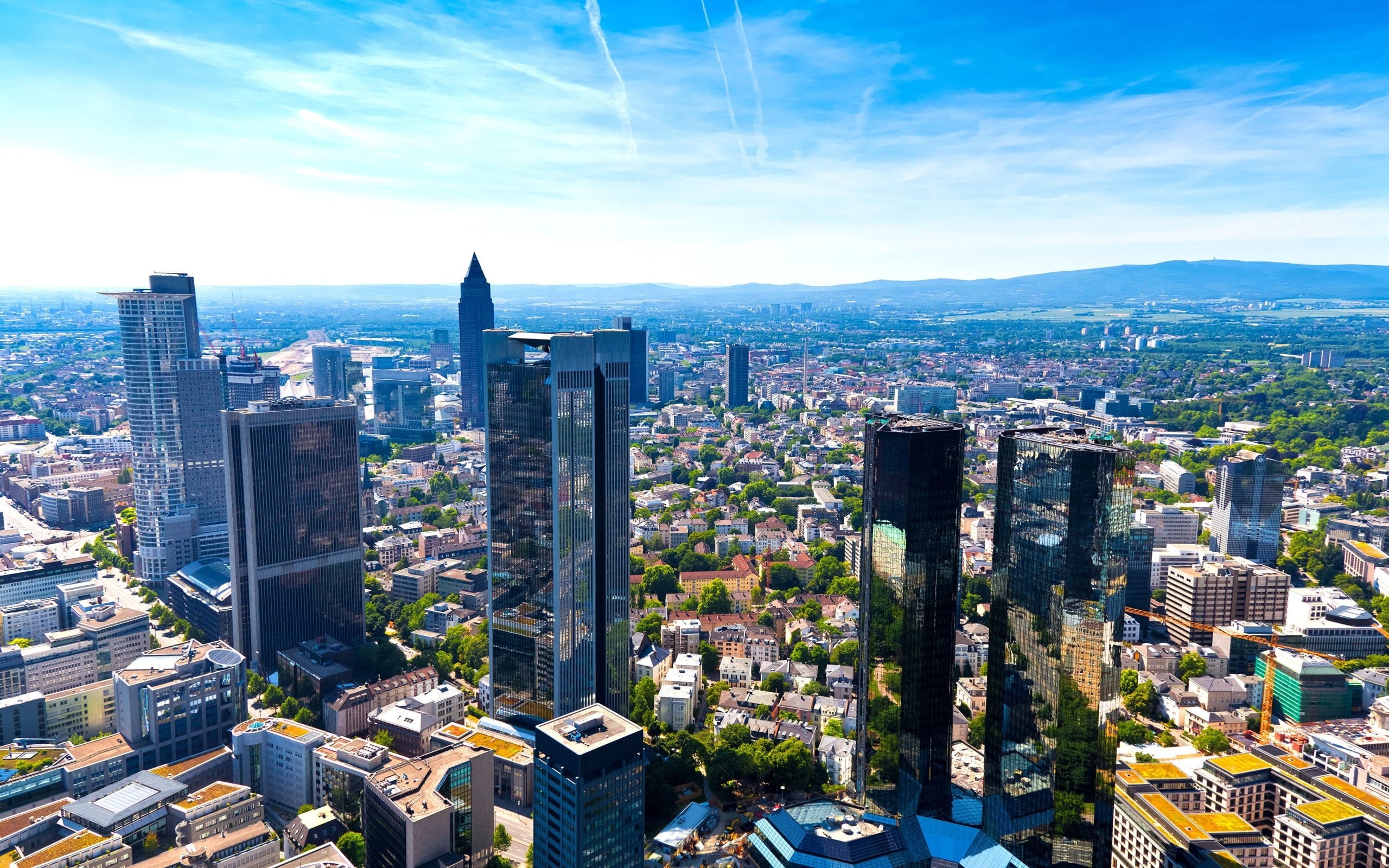 francfurt-alemania-ciudad-edificios, 2K, HD Wallpaper