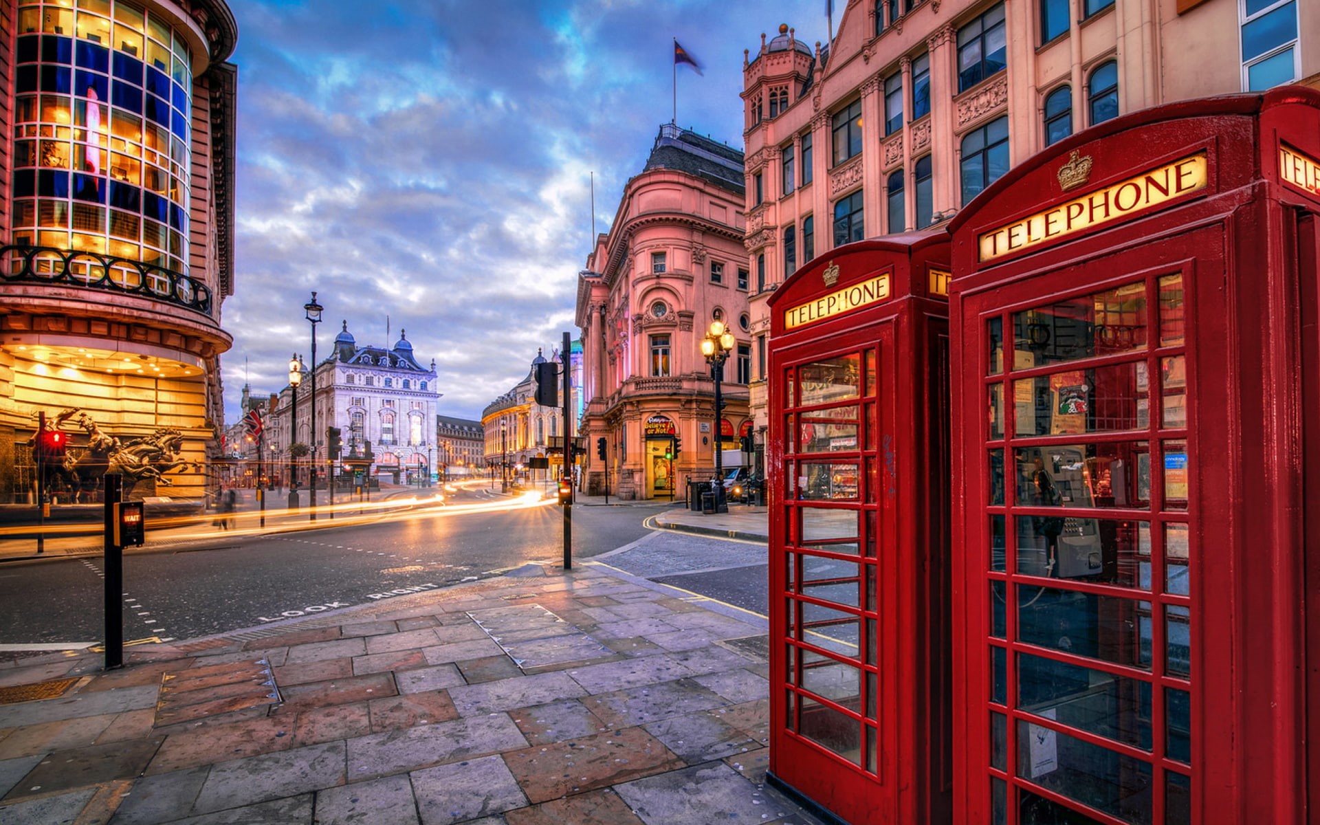 inglaterra, loondres, cabinas, 1080P, ciudad, europa, HD Wallpaper
