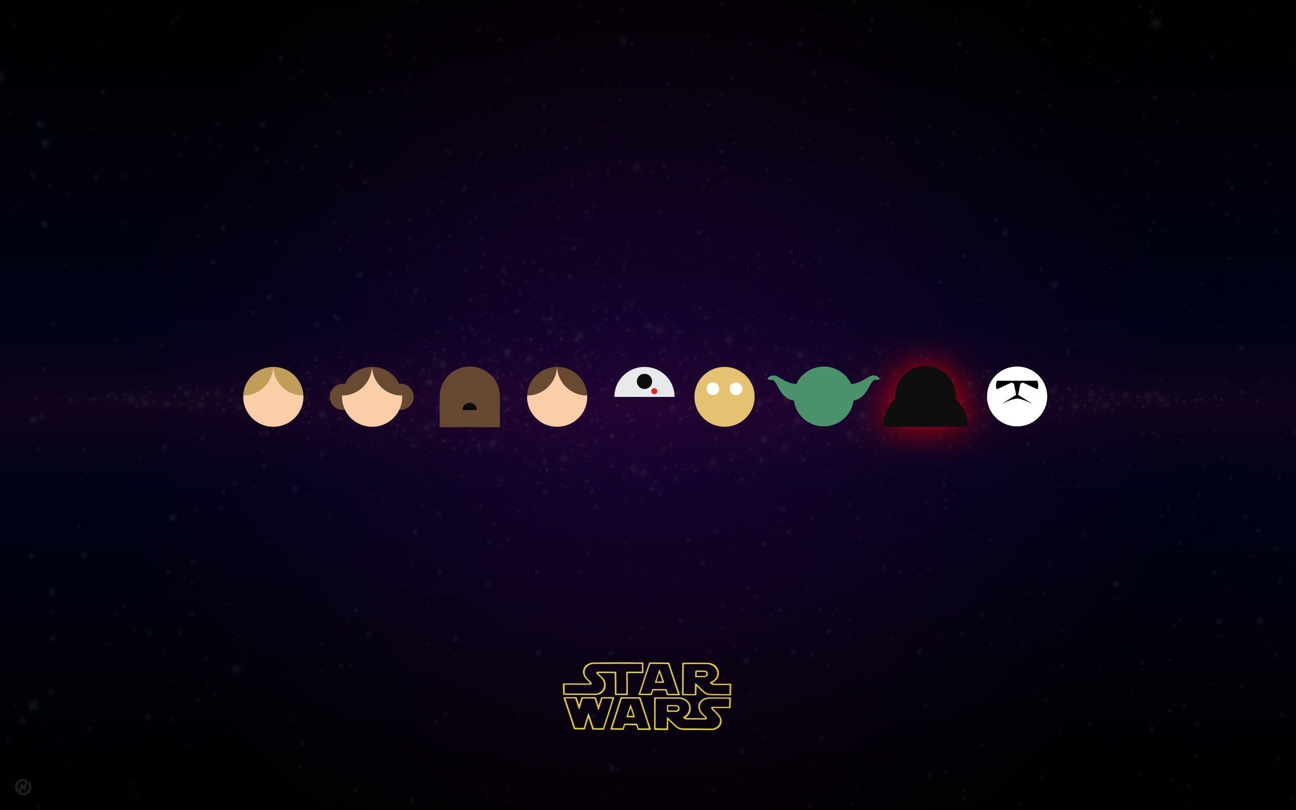 dark, text, chewbacca, multi colored, illuminated, c 3po, studio shot, Princess Leia, number, western script, sign, communication, indoors, pattern, Han Solo, HD Wallpaper