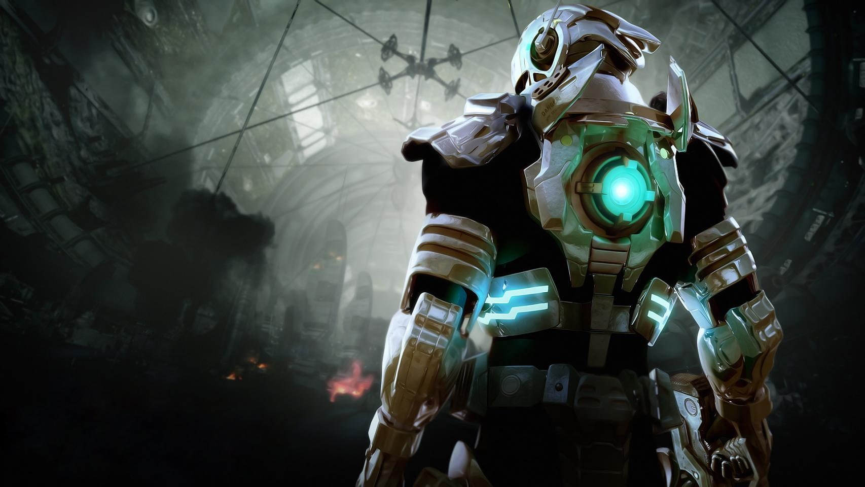 720P, vanquish, scifi, robot, warrior, HD Wallpaper
