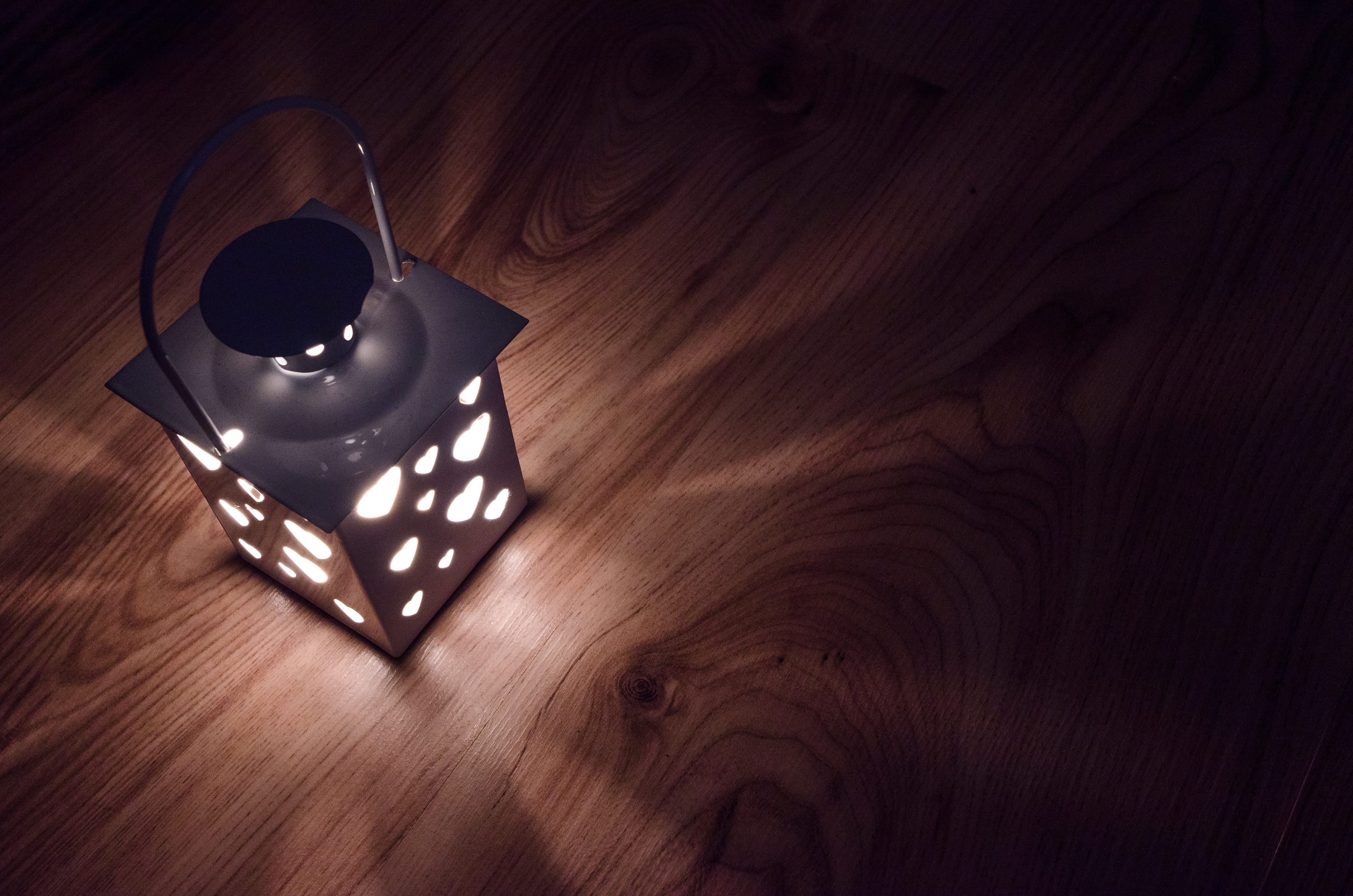 steel, candlestick, red, card, wood, light, camping, directly above, flooring, aged, beautiful, antique, flashlight, food, evening, brown, arab, background, HD Wallpaper