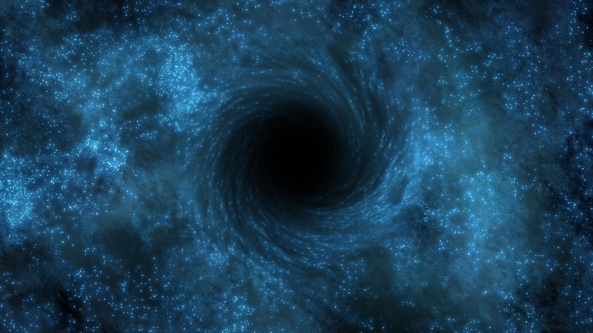 space, 1080P, fantasy, passageway, stars, wormhole, HD Wallpaper