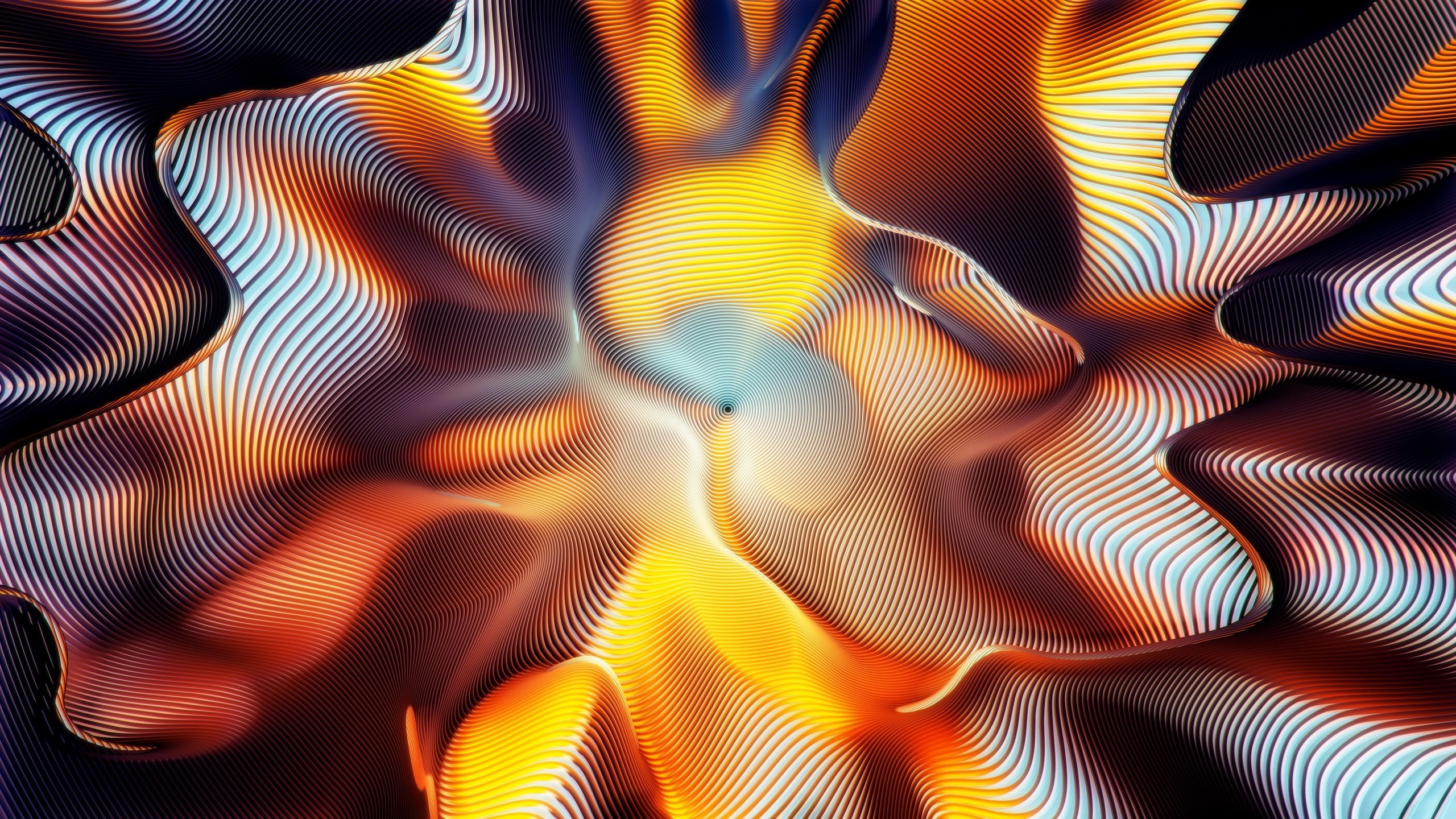 wormhole, d, 2K, abstract, HD Wallpaper