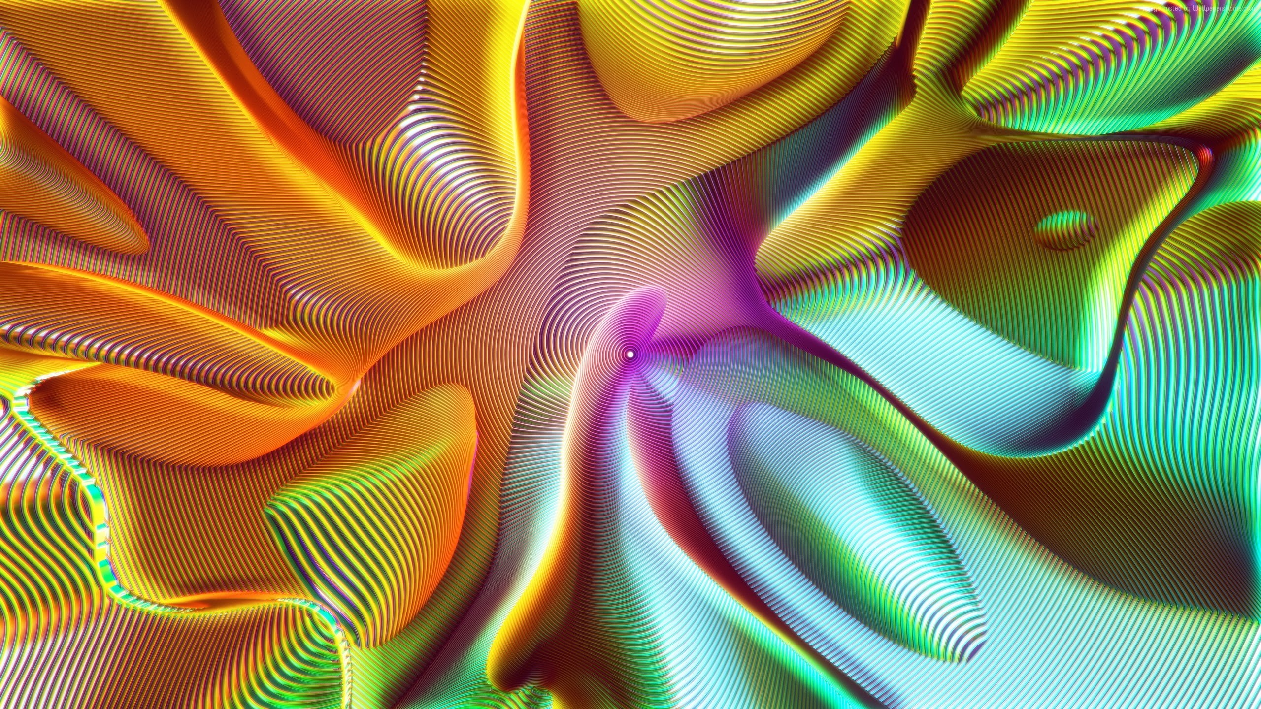Wormhole, HD, spiral, 2K, abstract, HD Wallpaper