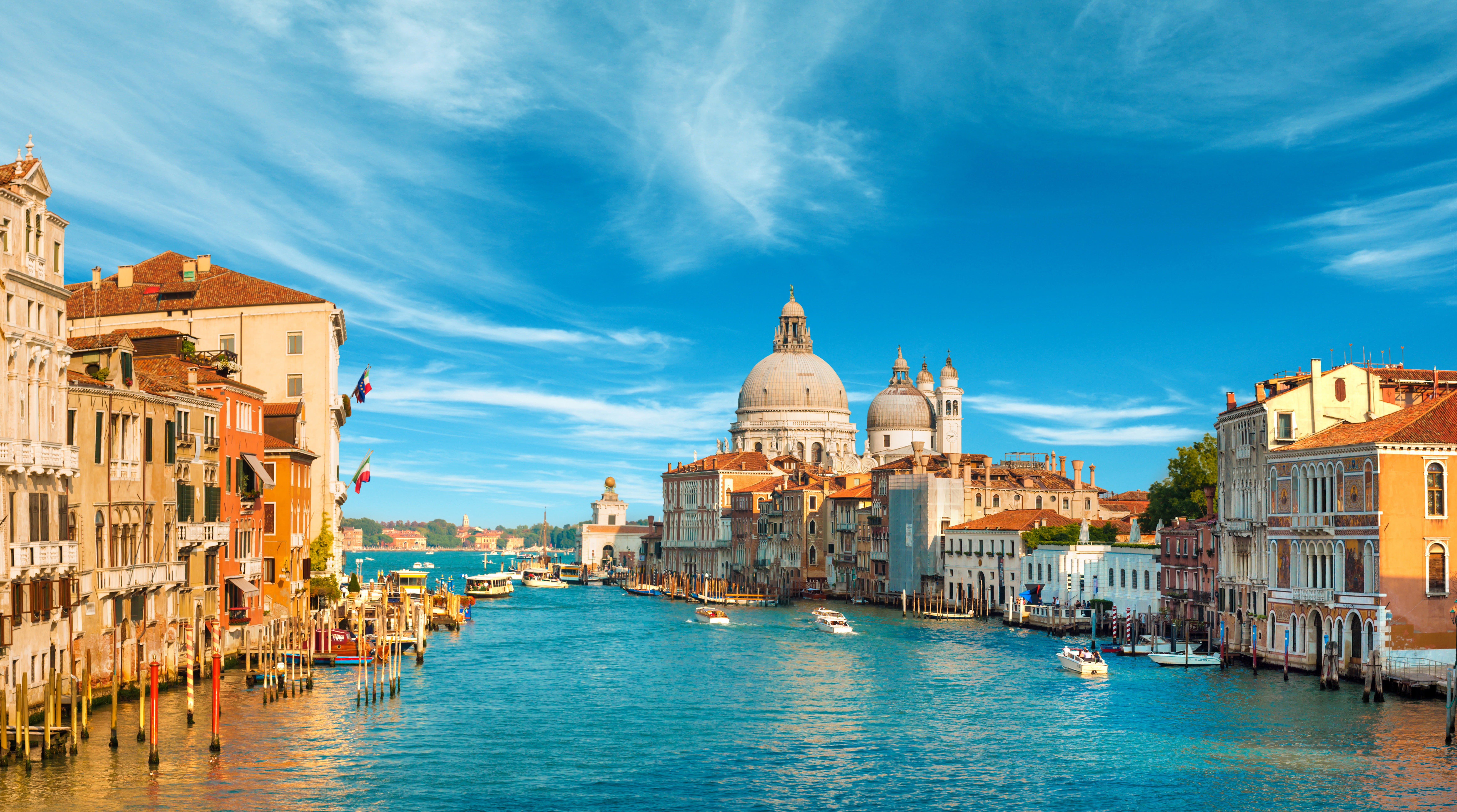 religion, building, travel, mode of transportation, no people, multi Colored, journey, Canal Grande, old, the city, cultures, cityscape, tourism, place of worship, HD Wallpaper