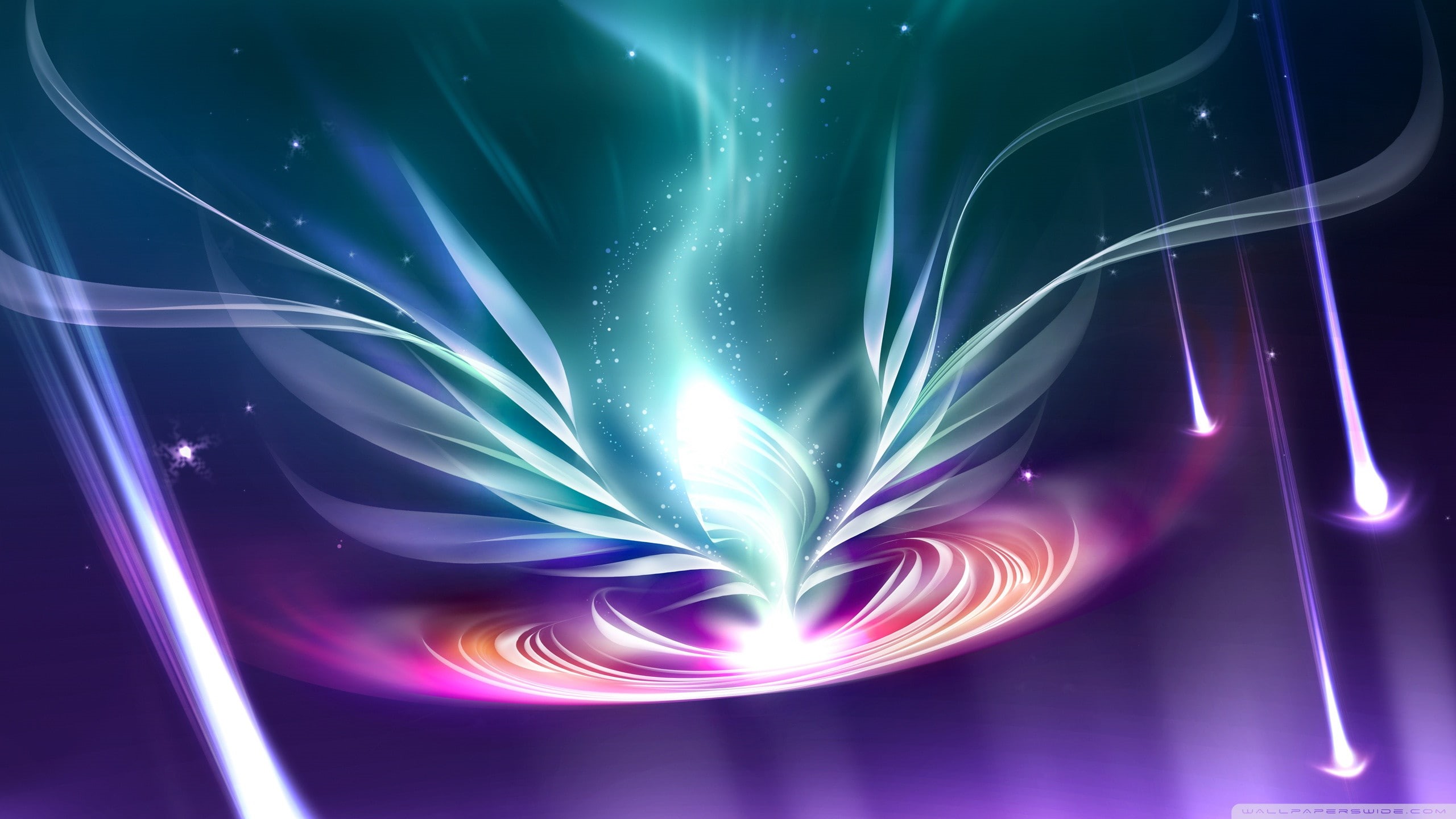 ultra hd, 2K, nebula, 4K, abstract, sparkle, hd, 2560x1440, HD Wallpaper