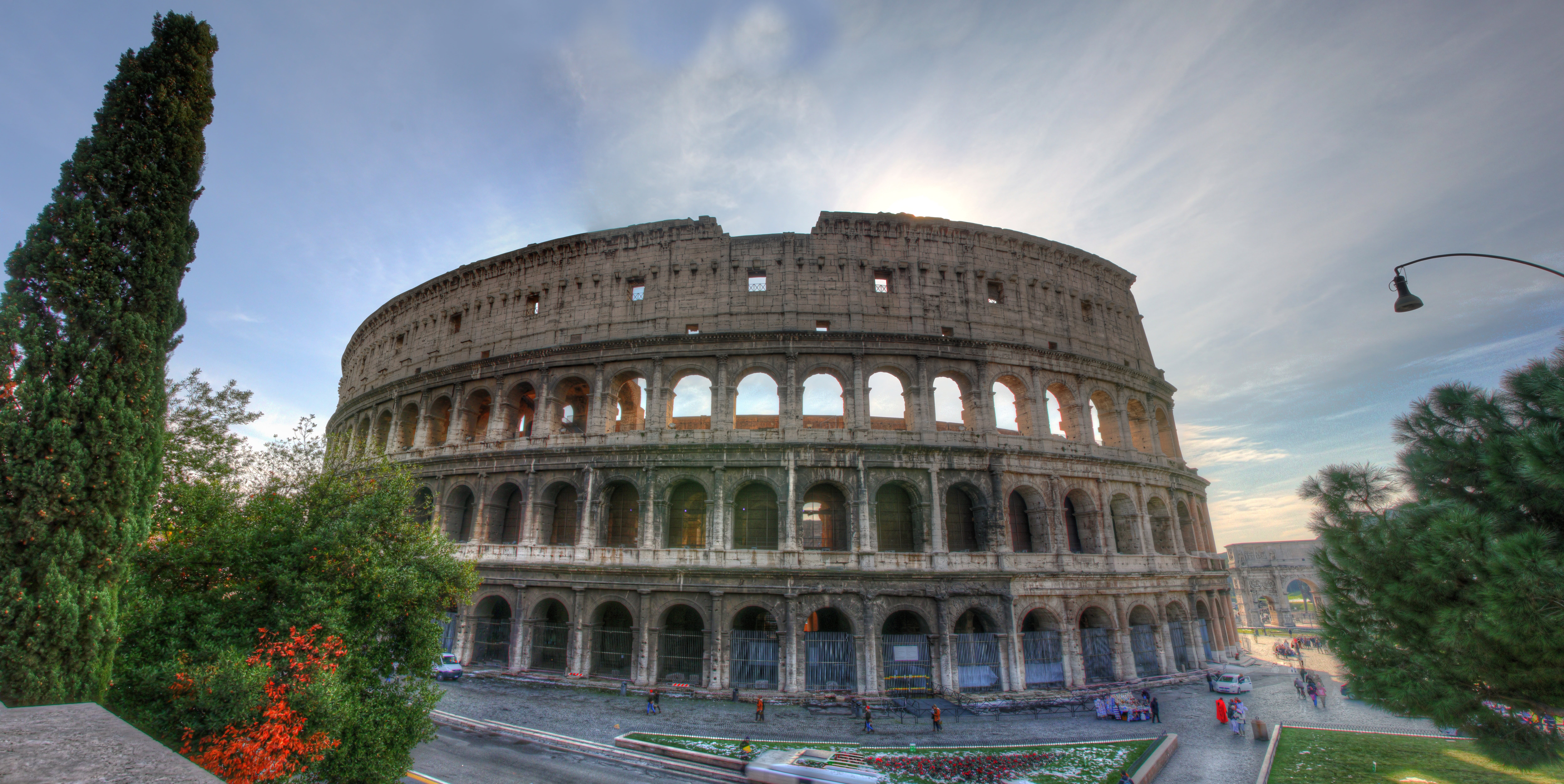 vacation, travel, arch, roman Forum, archaeology, rome - Italy, clouds, nature, built structure, ancient Rome, colosseum, ancient, famous, building exterior, HD Wallpaper