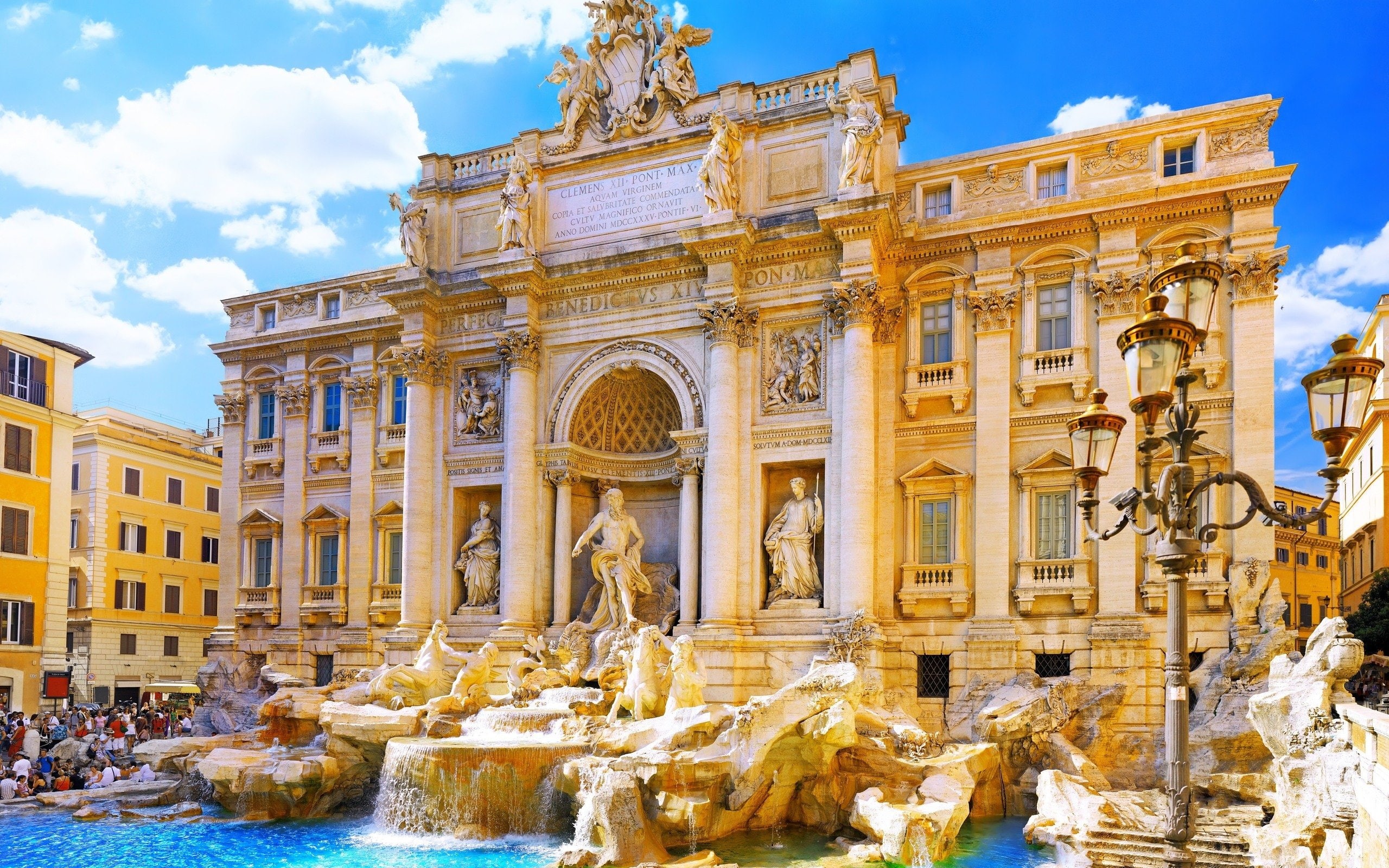 trevi, 2K, travel and world, di, fontana, travel, hd, italy, world, rome, HD Wallpaper