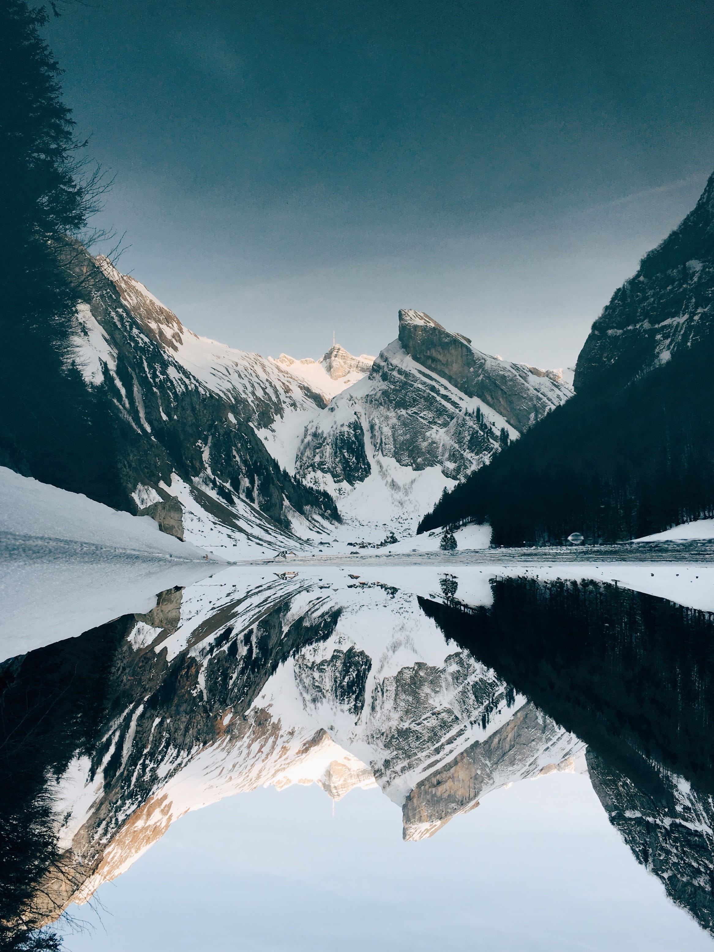 winter, covered, non-urban scene, ice, cold temperature, rock, idyllic, glacier, scenics - nature, european Alps, beauty In Nature, outdoors, mountain Peak, Phone HD Wallpaper