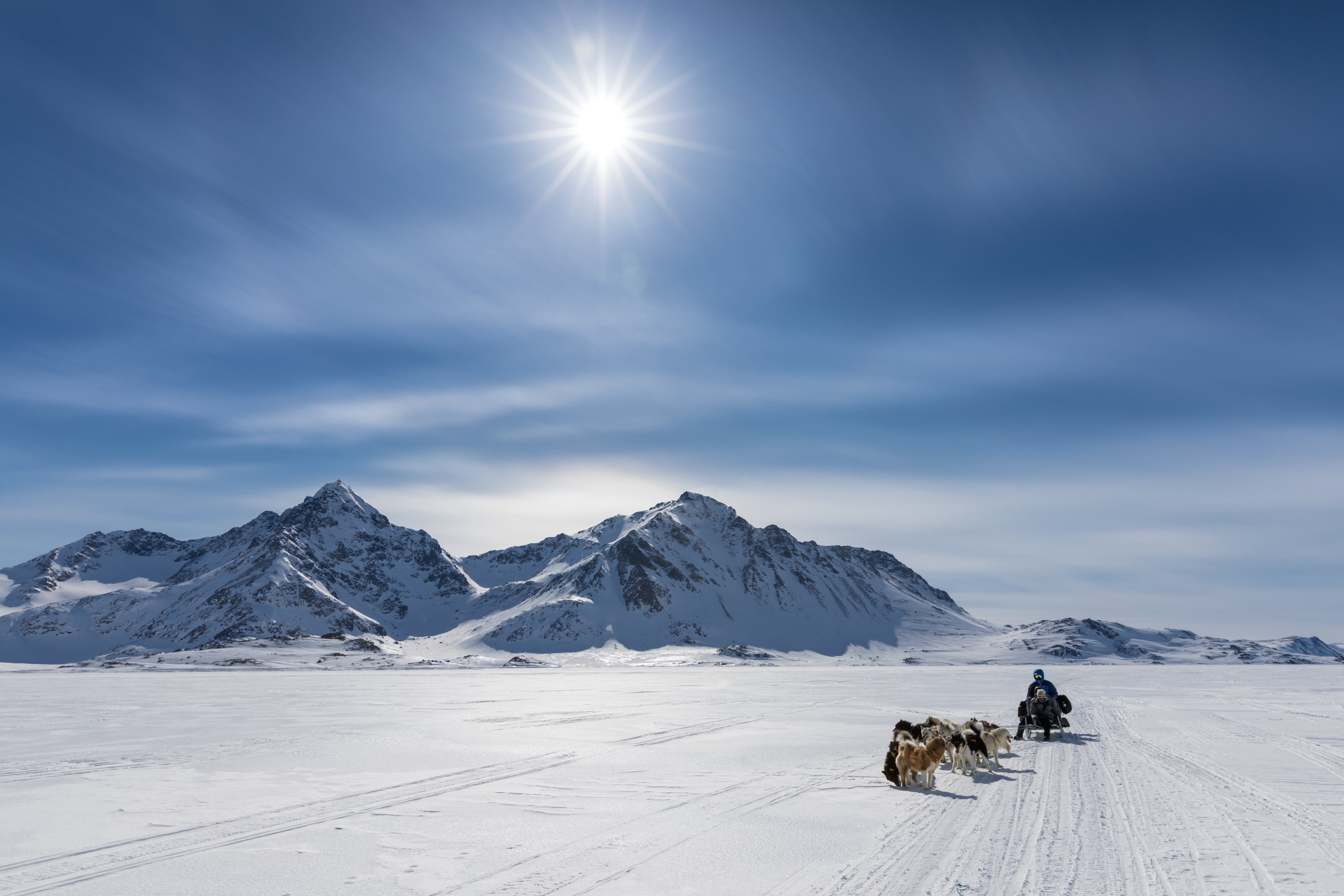 cold, 5K, blue sky, european Alps, sea  ice, sport, daytime, mountains, outdoors, Canon  EOS  5D, skiing, sunny, space, season, blue, sky, expedition, HD Wallpaper