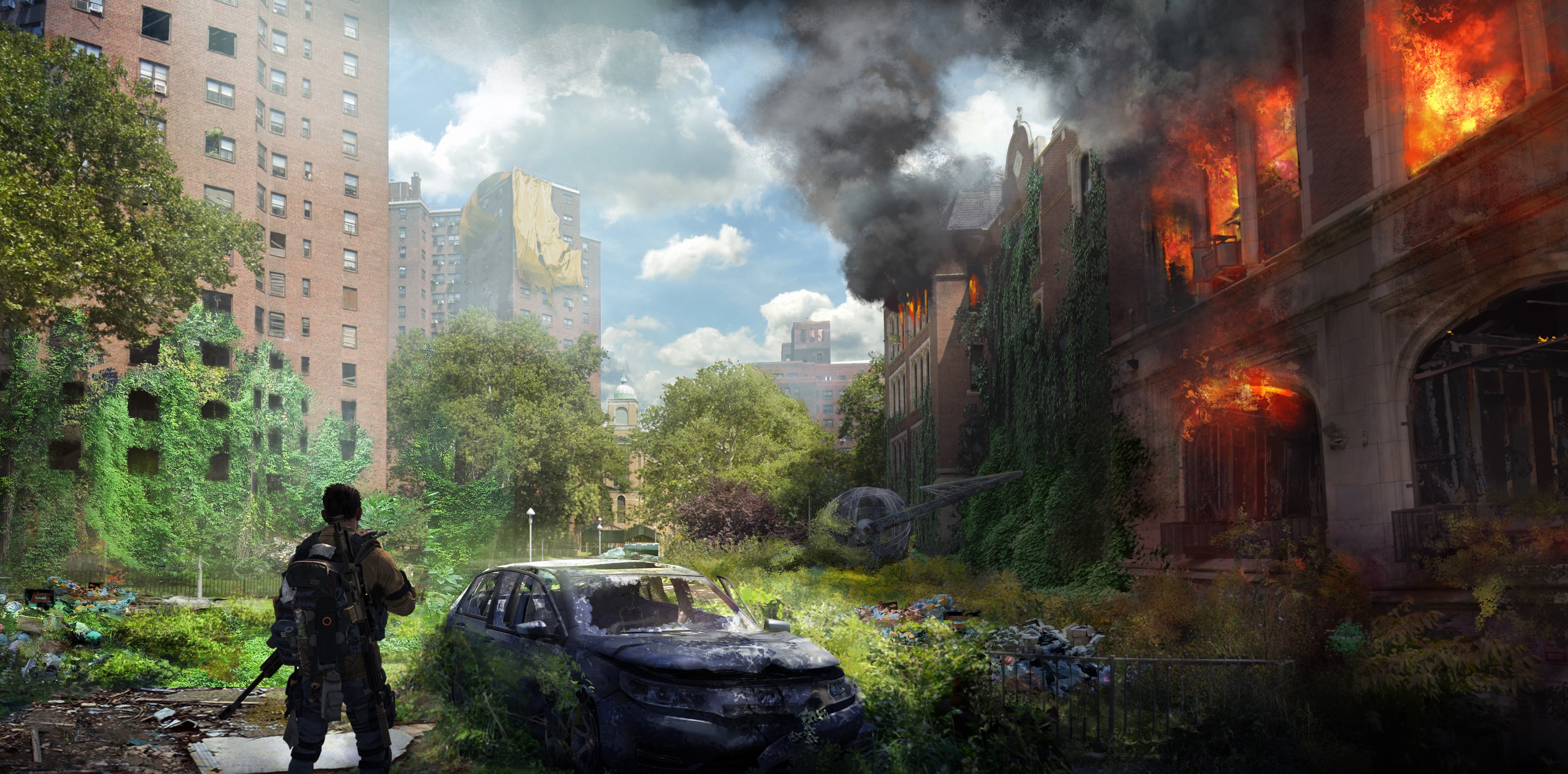 Tom Clancys The Division 2, PC gaming, game poster, video game art, 5K, HD Wallpaper