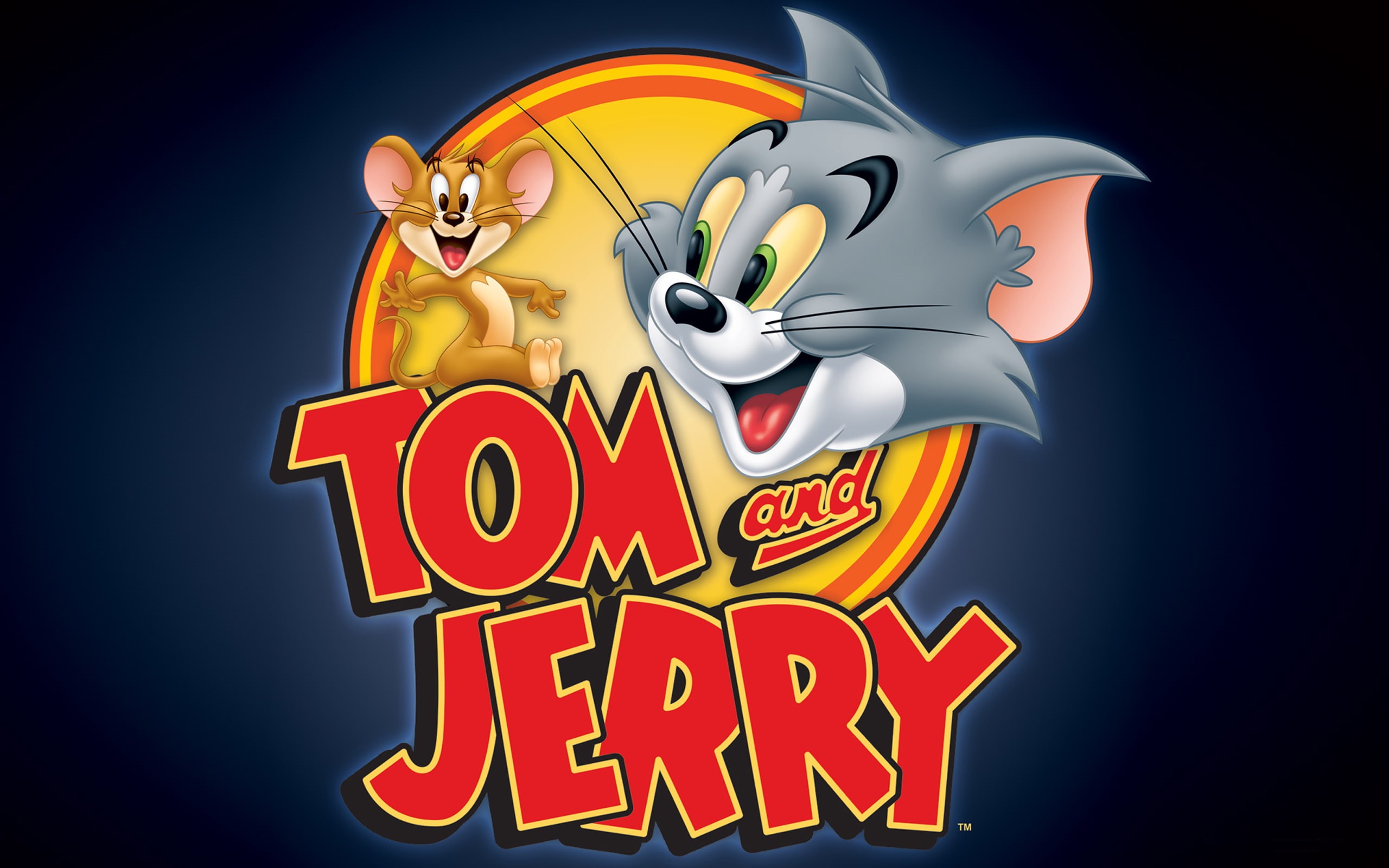 jerry, images, widescreen, tom, logo, 2K, resolution, hd, HD Wallpaper