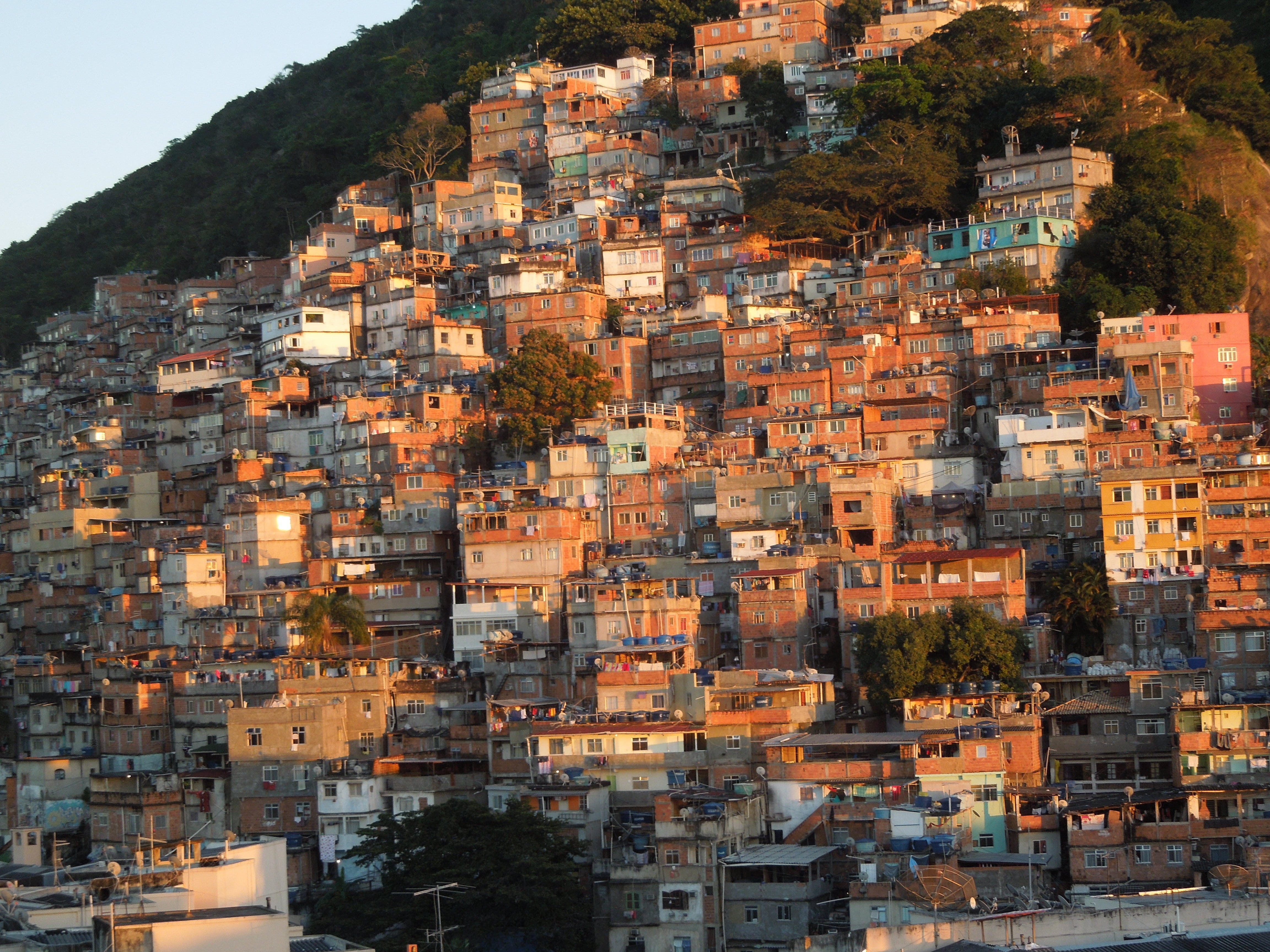 residential district, nature, building exterior, favela, high angle view, outdoors, building, sky, built structure, house, apartment, architecture, community, HD Wallpaper