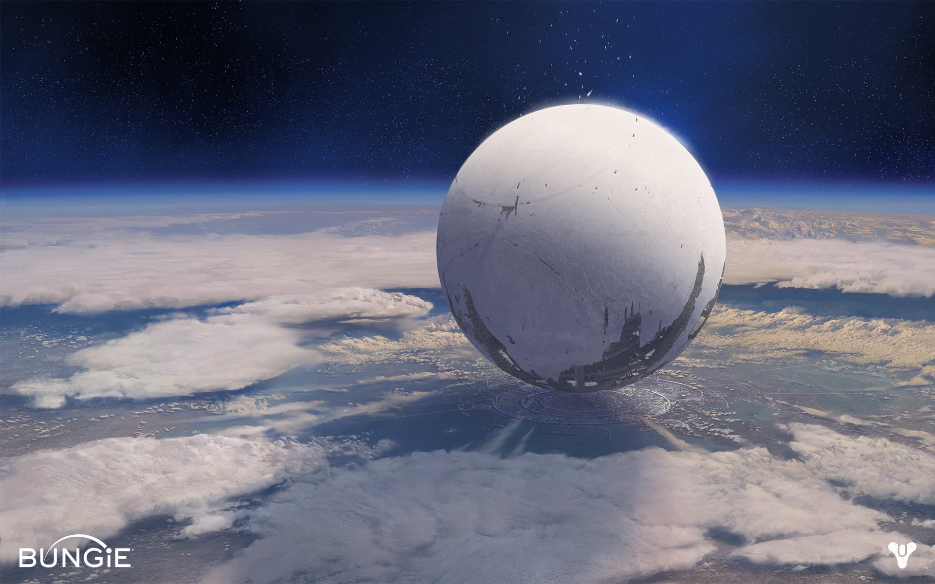 environment, orbiting, white, exploration, galaxy, scenics - nature, planet, no People, nature, christmas, moon, technology, globe - man made object, HD Wallpaper