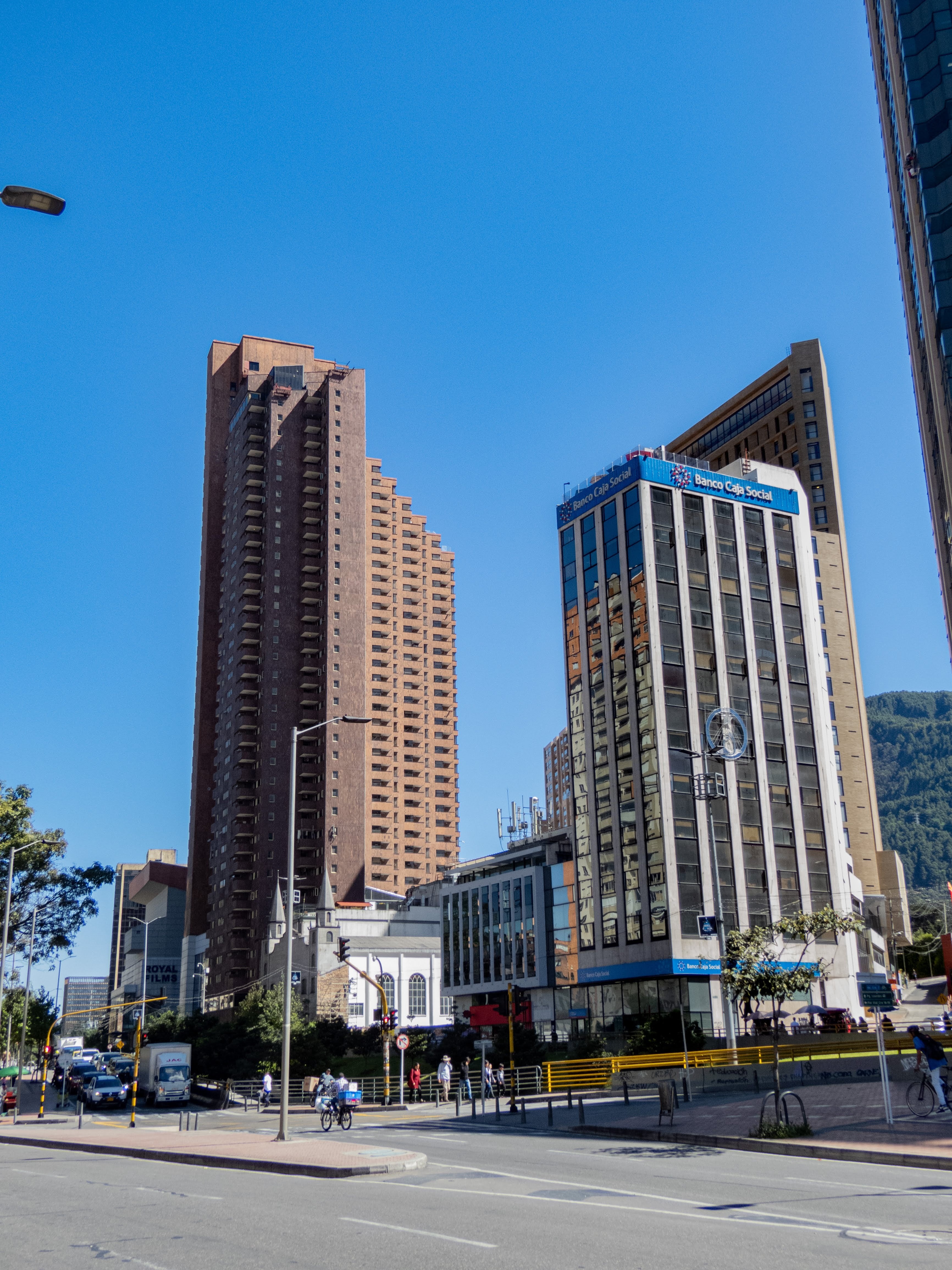 paisaje urbano, edificio, bogota, Colombia, 4K, Phone HD Wallpaper