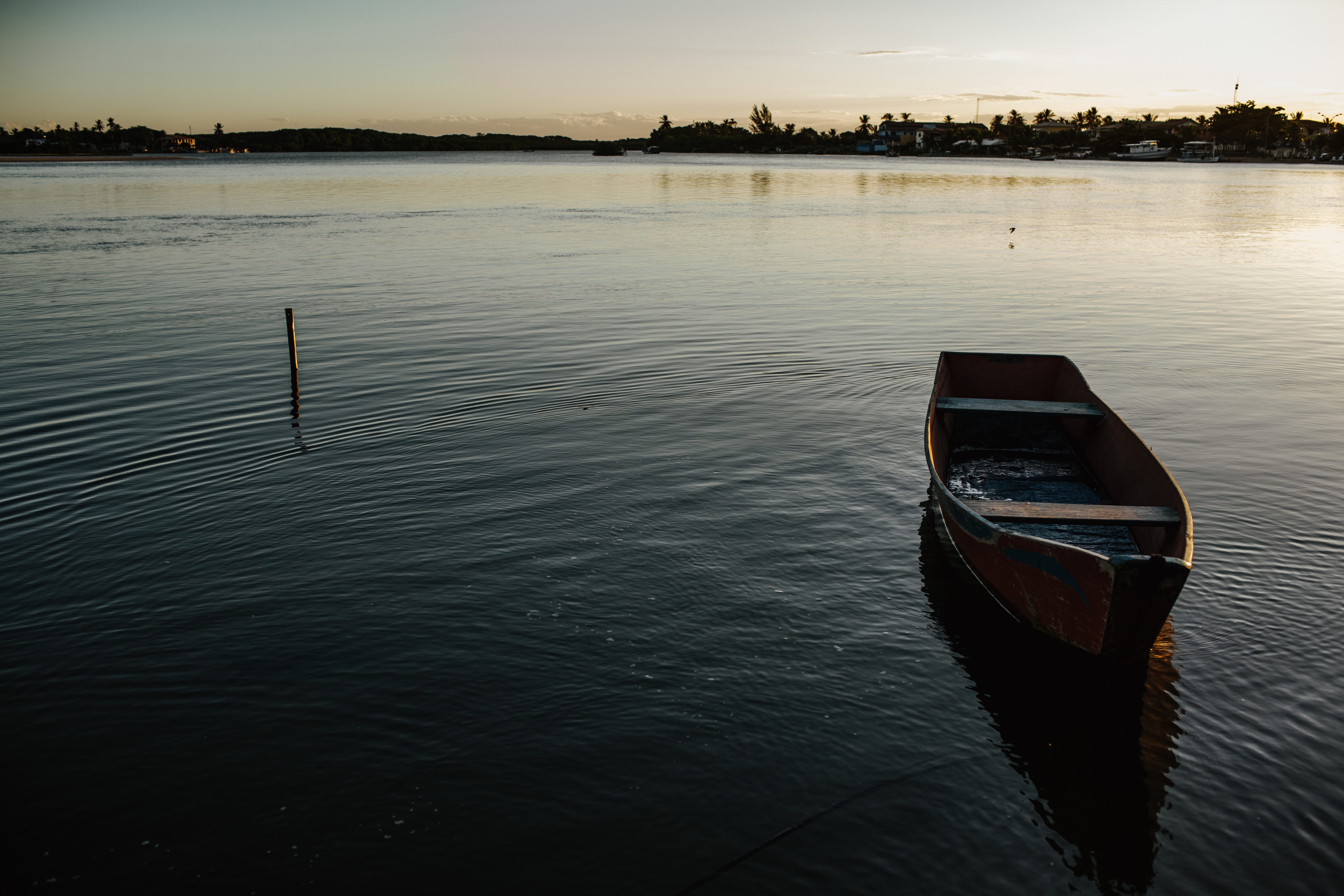 sinking, beauty in nature, port, brazil, vessel, por do sol, brasil, watercraft, landscape, waterfront, nature, water, rowboat, no people, nautical vessel, HD Wallpaper