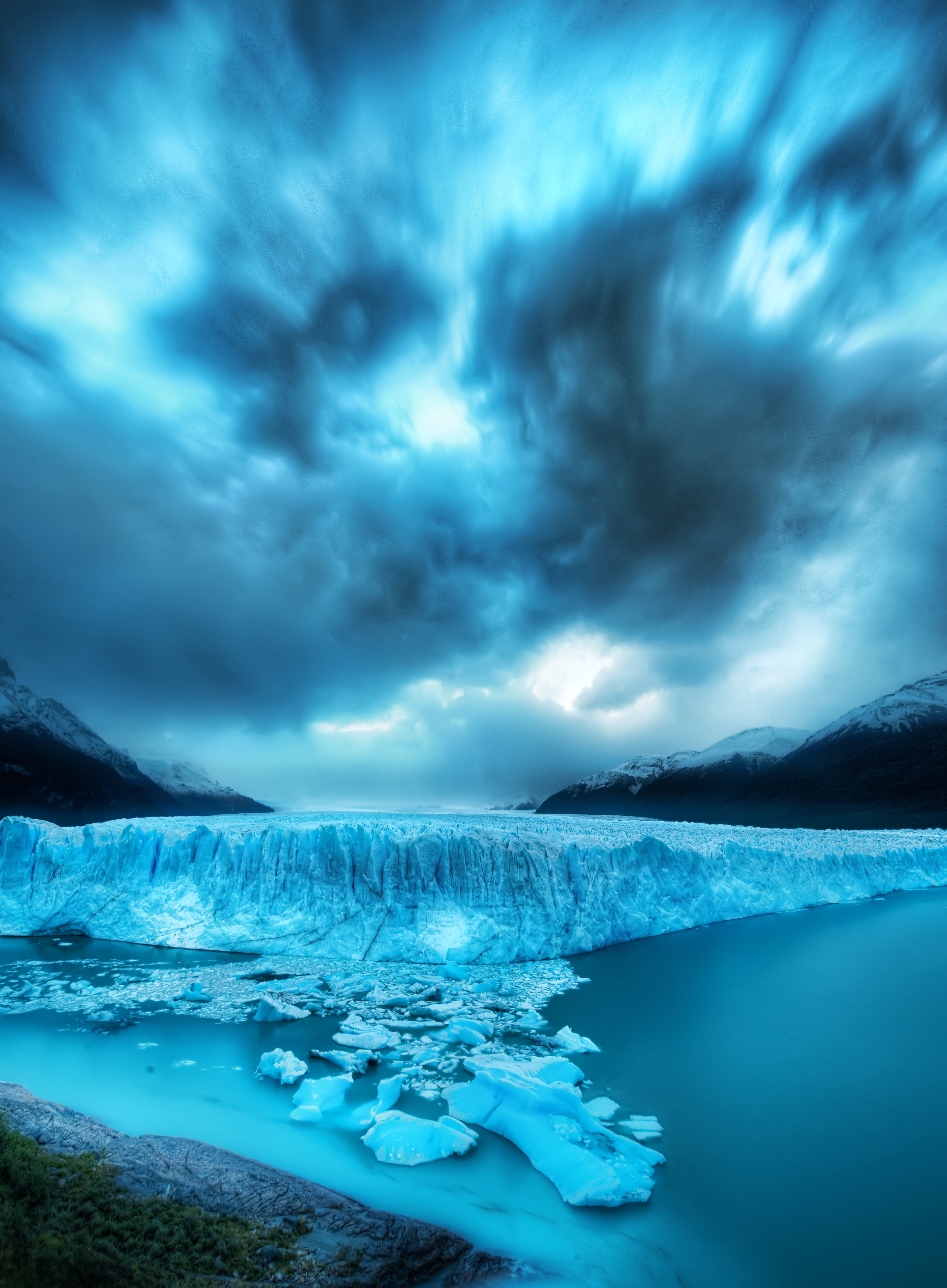 Nikon  d3x, wild, day, customs, snow, south  America, water, scenic, landscape, sky, clouds, 5K, outdoor, Glacier, outdoors, natural, blue, ice  cold, Phone HD Wallpaper