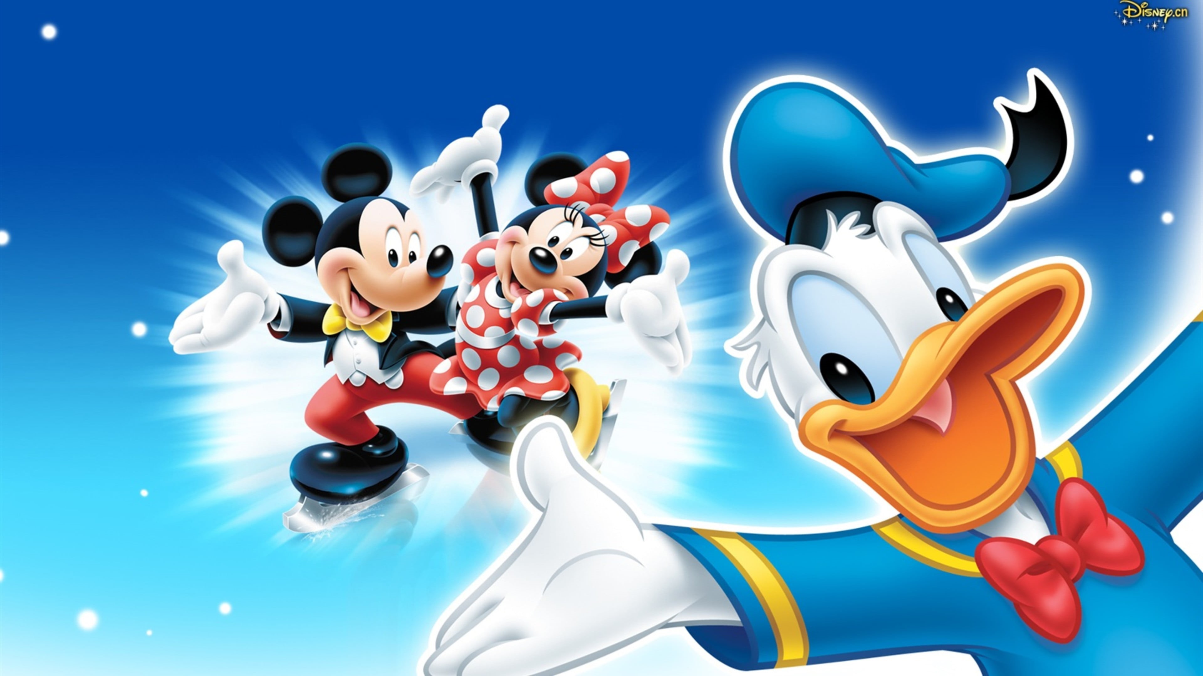 no people, mickey, representation, laptop, blue, multi colored, shape, digital composite, inflatable, toy, duck, donald, fun, holiday, cartoons, HD Wallpaper