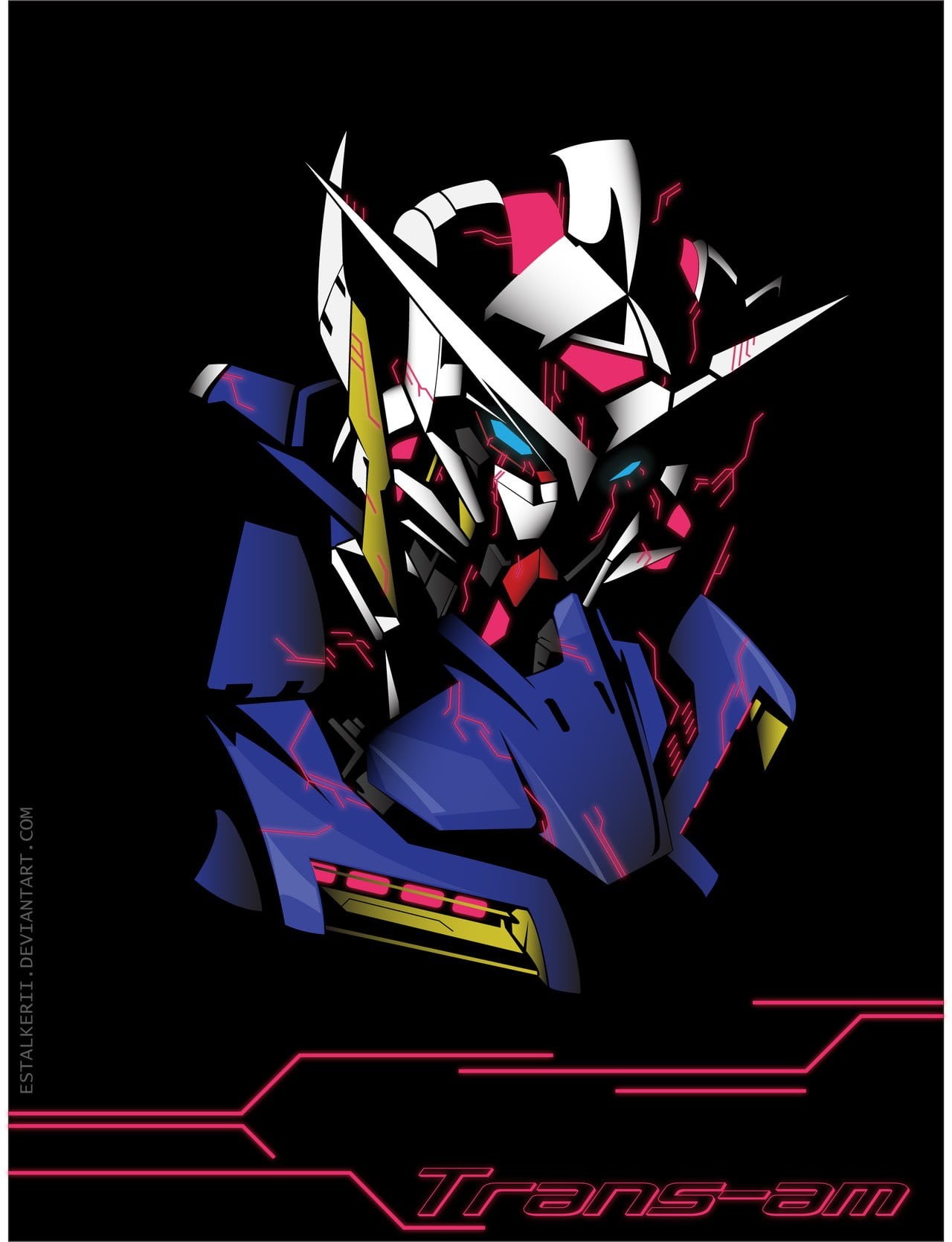 720P, close-up, night, large group of objects, still life, studio shot, shiny, black background, art and craft, red, illuminated, reflection, Mobile Suit Gundam 00, Phone HD Wallpaper