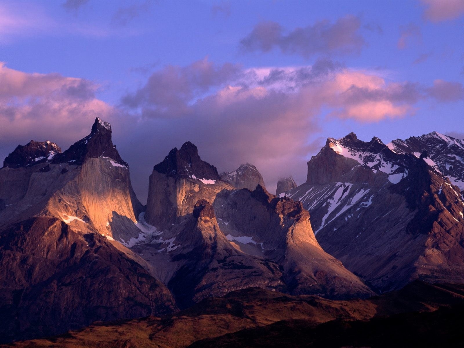 pinnacle, snow, nature, panoramic, environment, hiking, blue, mountain Peak, summer, 720P, andes, scenics - nature, chile, outdoors, brown, cloud - Sky, HD Wallpaper