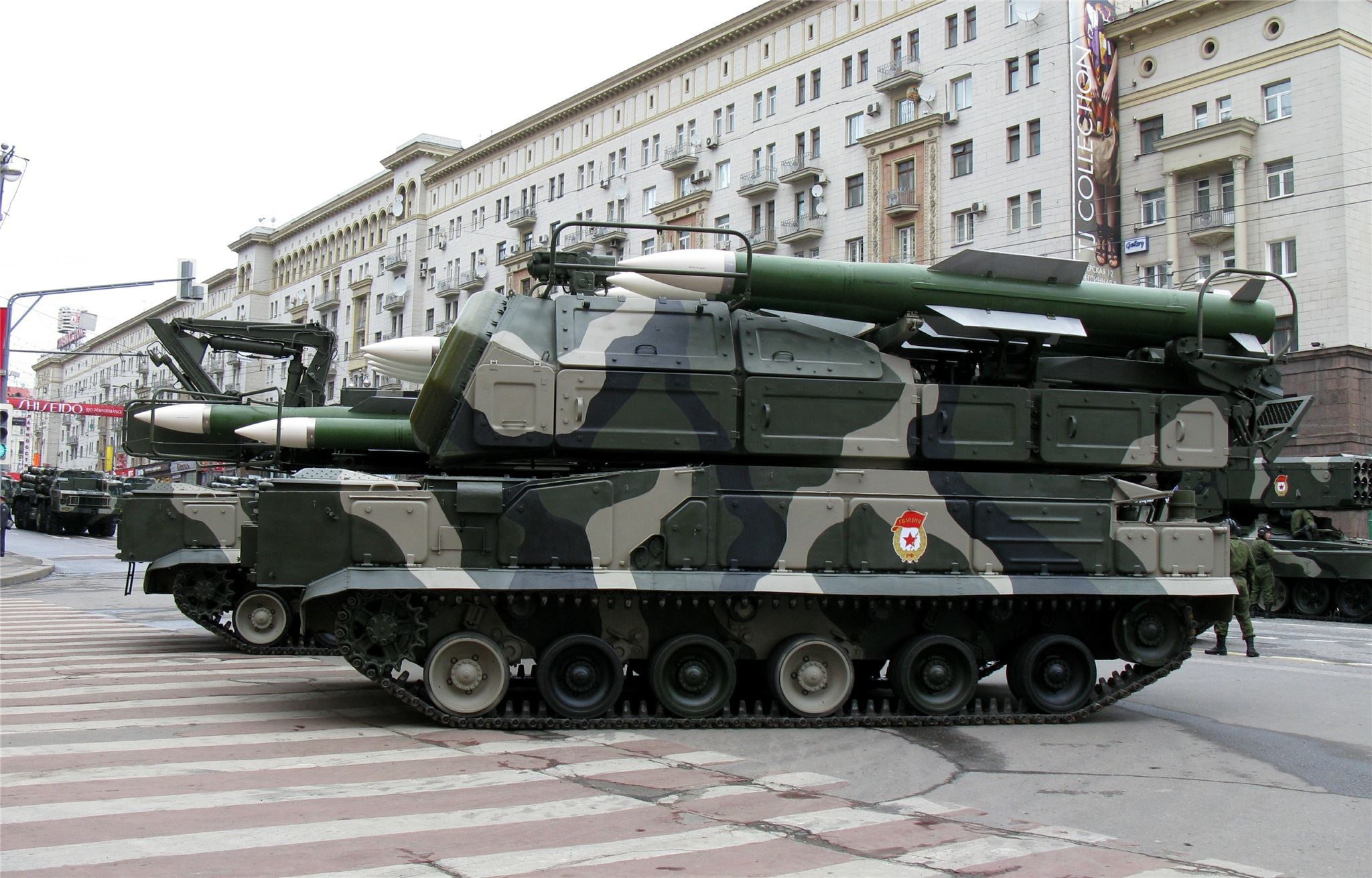 9K37, 1080P, Russian air defense, BUK-M1, Victory Parade, the movement, May 9, Tverskaya street, Moscow, Dress rehearsal of the parade, Air Defense Missile, HD Wallpaper