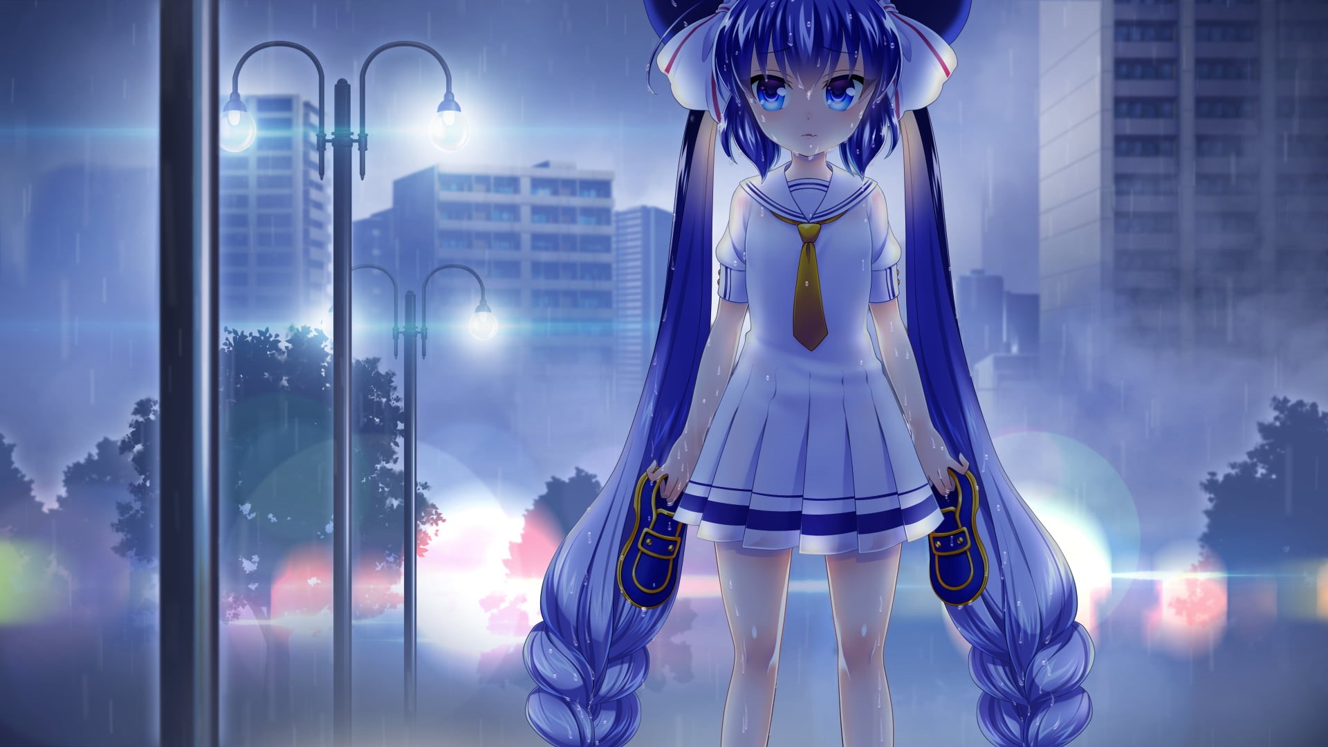Otomachi Una, Vocaloid, Anime, 1080P, HD Wallpaper