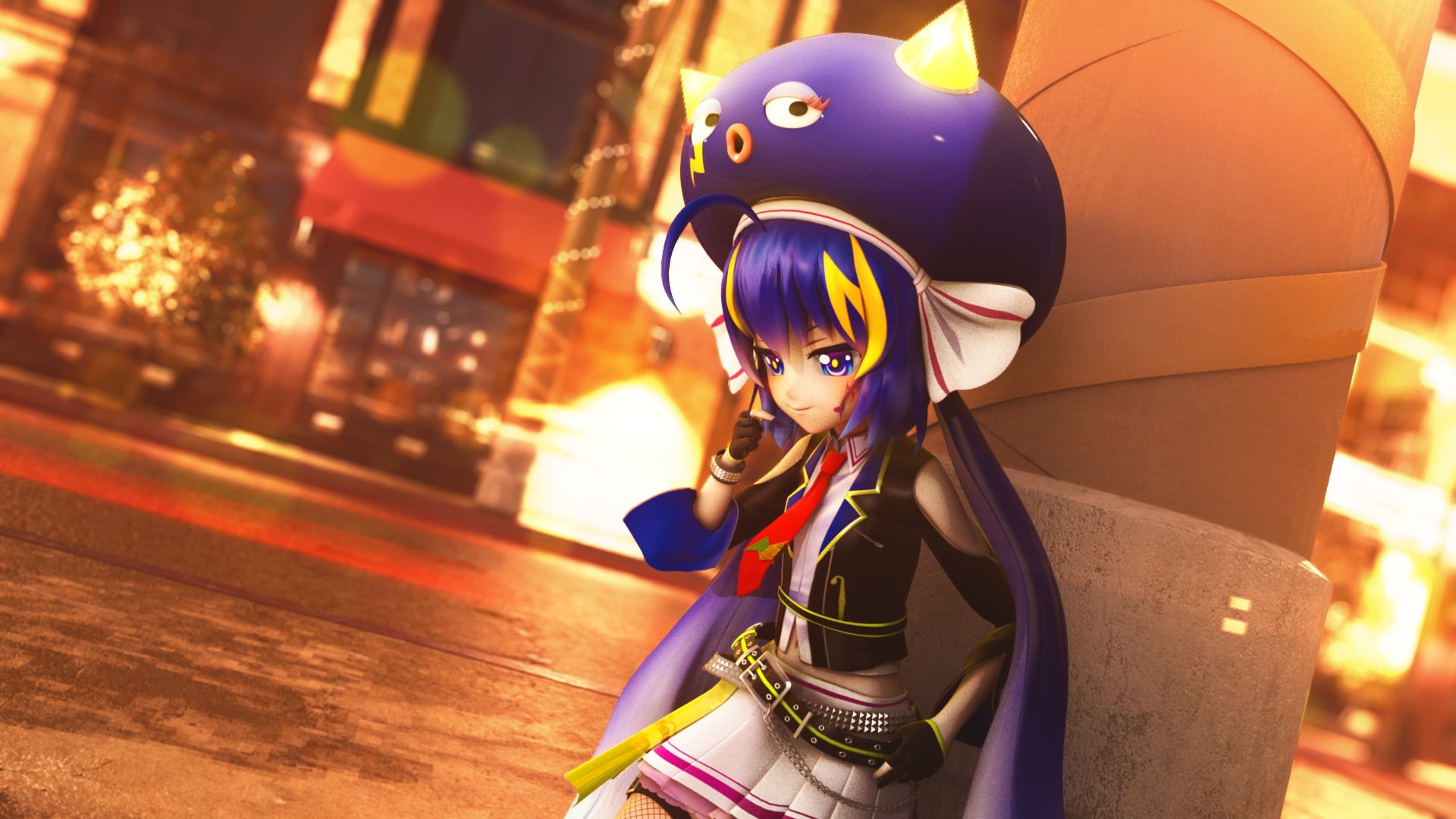1080P, Otomachi Una, Vocaloid, Anime, HD Wallpaper