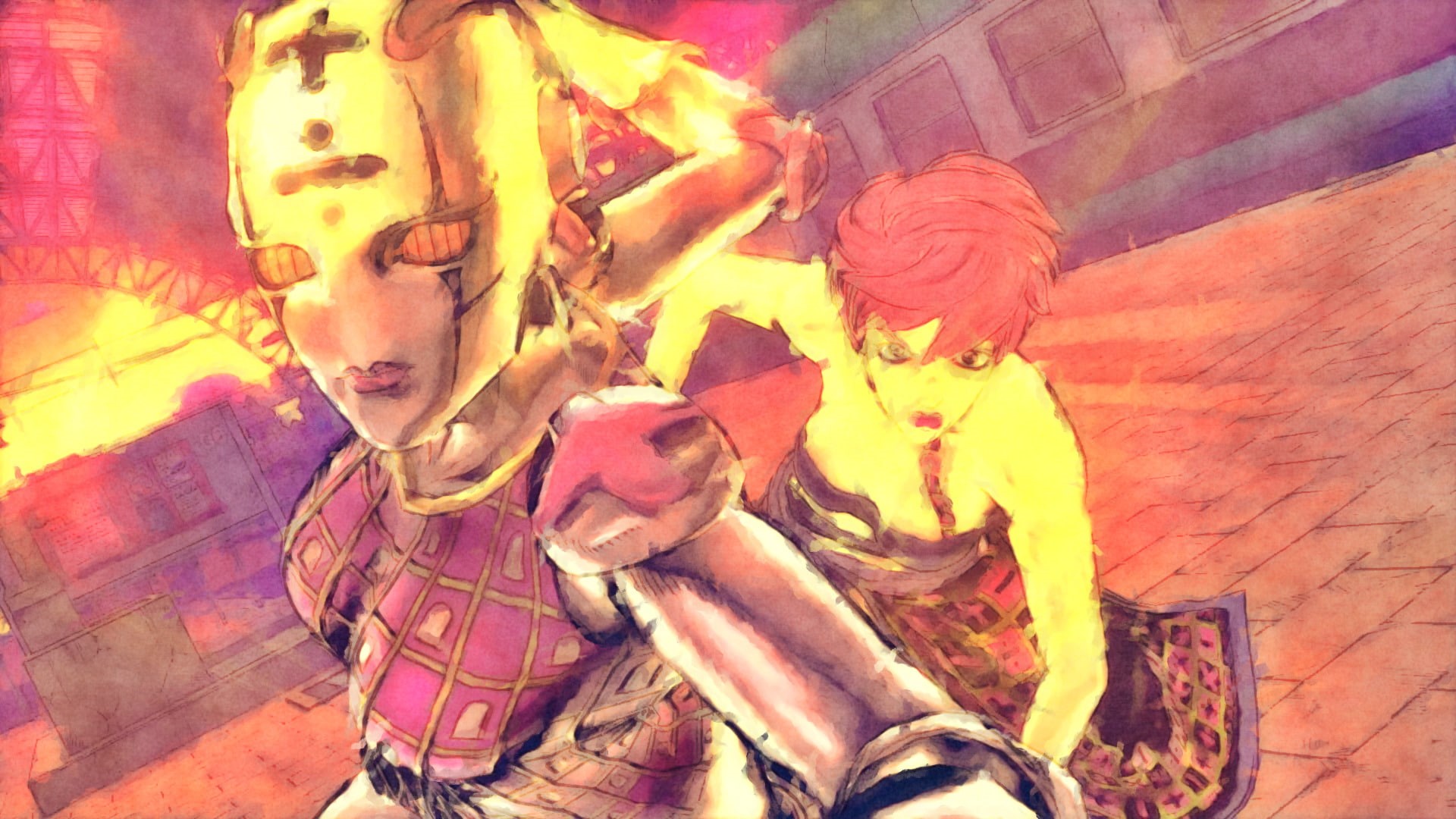 Anime, Jojos Bizarre Adventure, Spice Girl (Jojos Bizarre Adventure), 1080P, Trish Una, HD Wallpaper