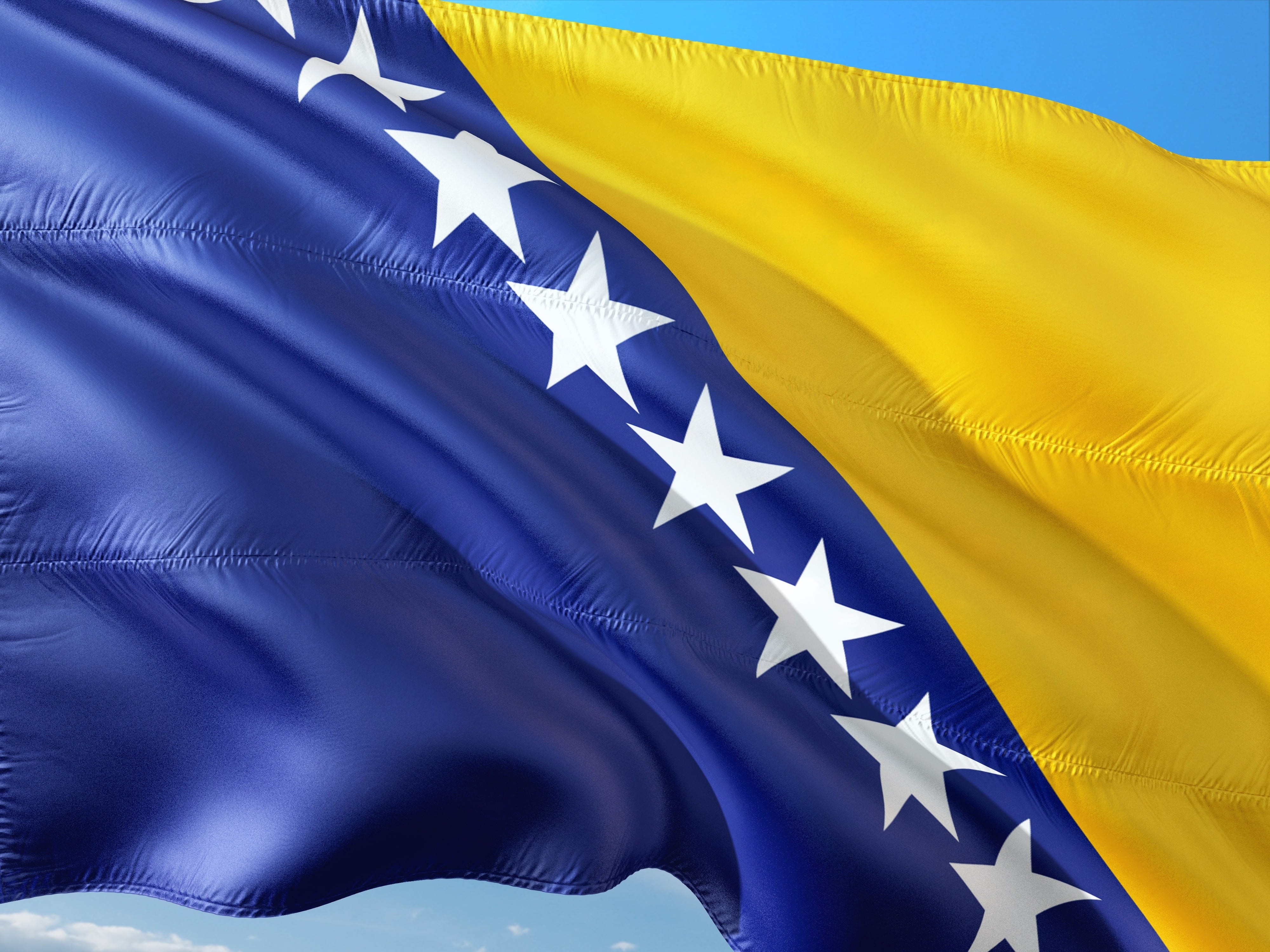 pattern, environment, democracy, flag, international, nature, shape, backgrounds, blue, close-up, yellow, textile, independence, star shape, patriotism, HD Wallpaper