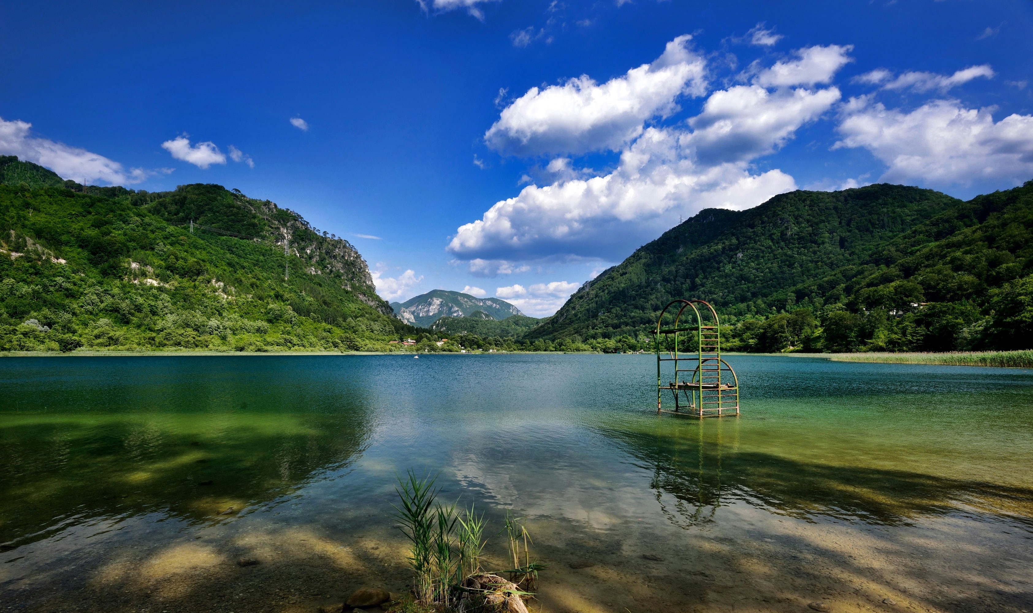 home, mountains, 2K, Barocko., forest, nature, Bosnia Herzegovina, lake, HD Wallpaper
