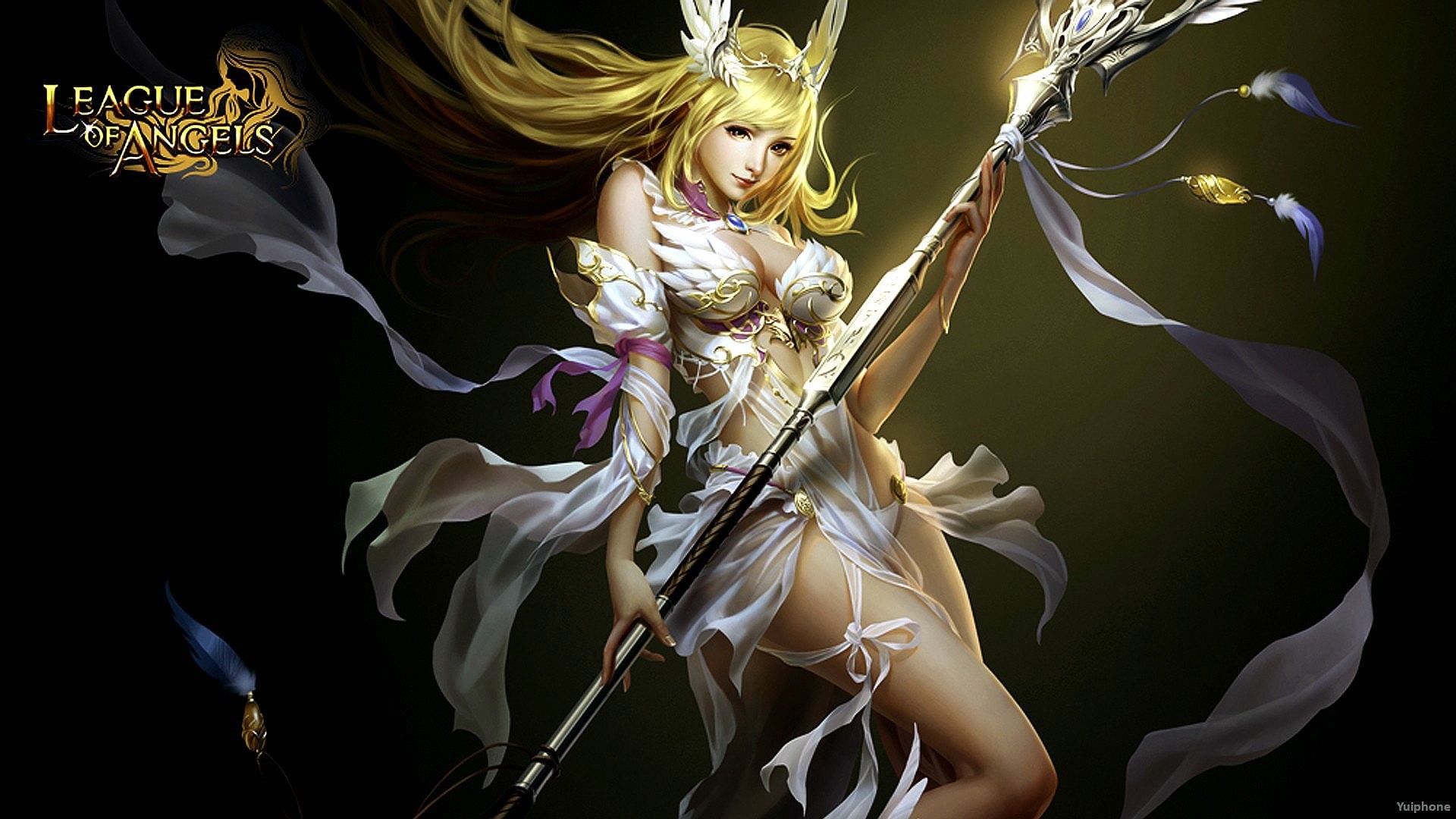 rpg, fantasy, warrior, angel, action, league, mmo, 1080P, loa, angels, online, fighting, HD Wallpaper