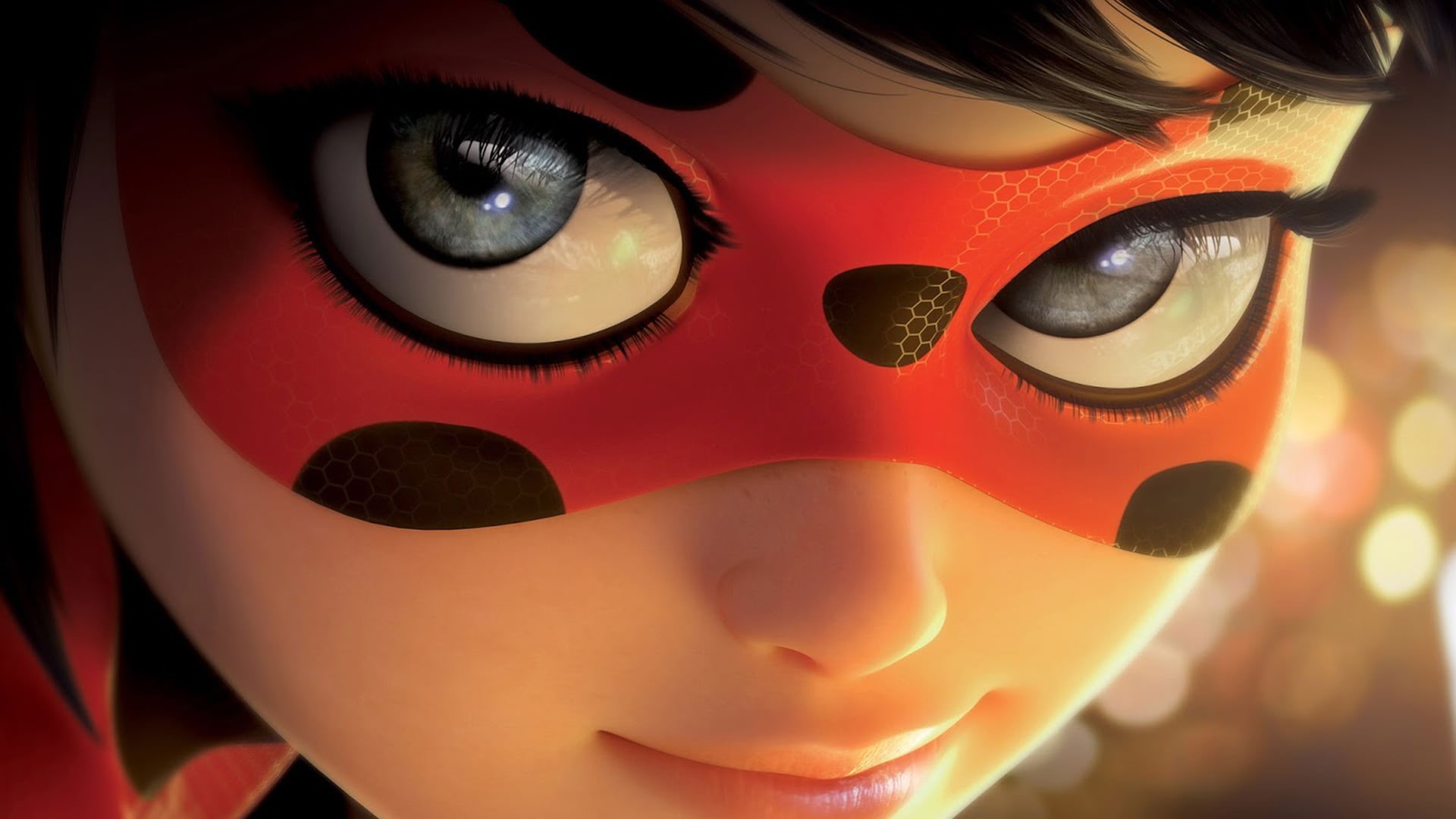 Miraculous LadyBug, 1080P, freckles, blue eyes, anime, HD Wallpaper