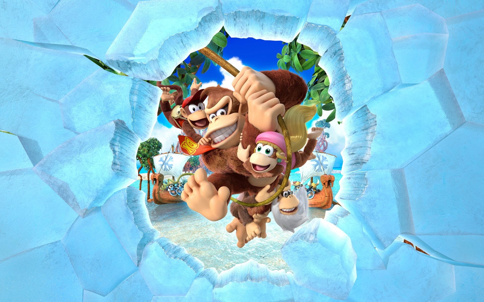 Donkey Kong Country: Tropical Freeze, 1080P, Donkey Kong, HD Wallpaper