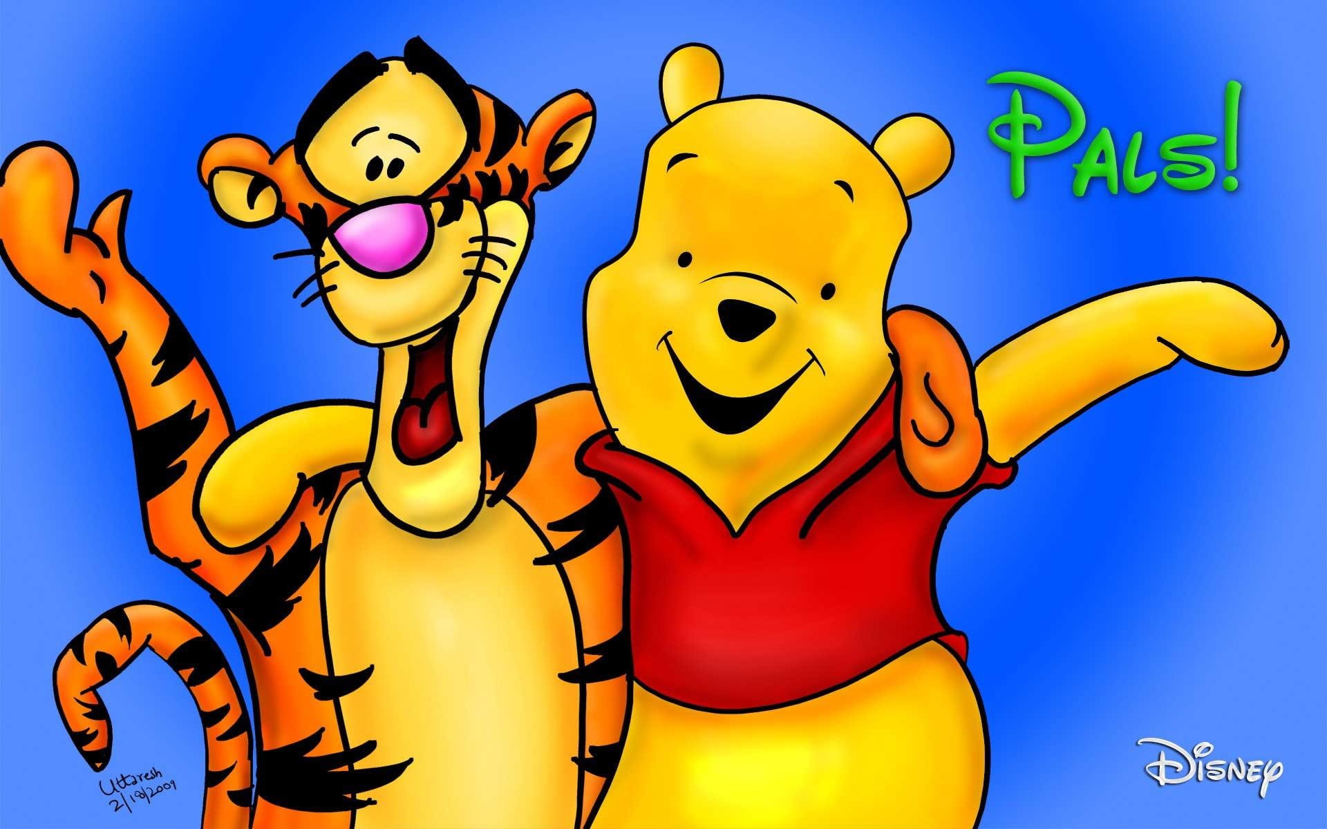 pooh, disney, 1080P, winnie, gs, HD Wallpaper