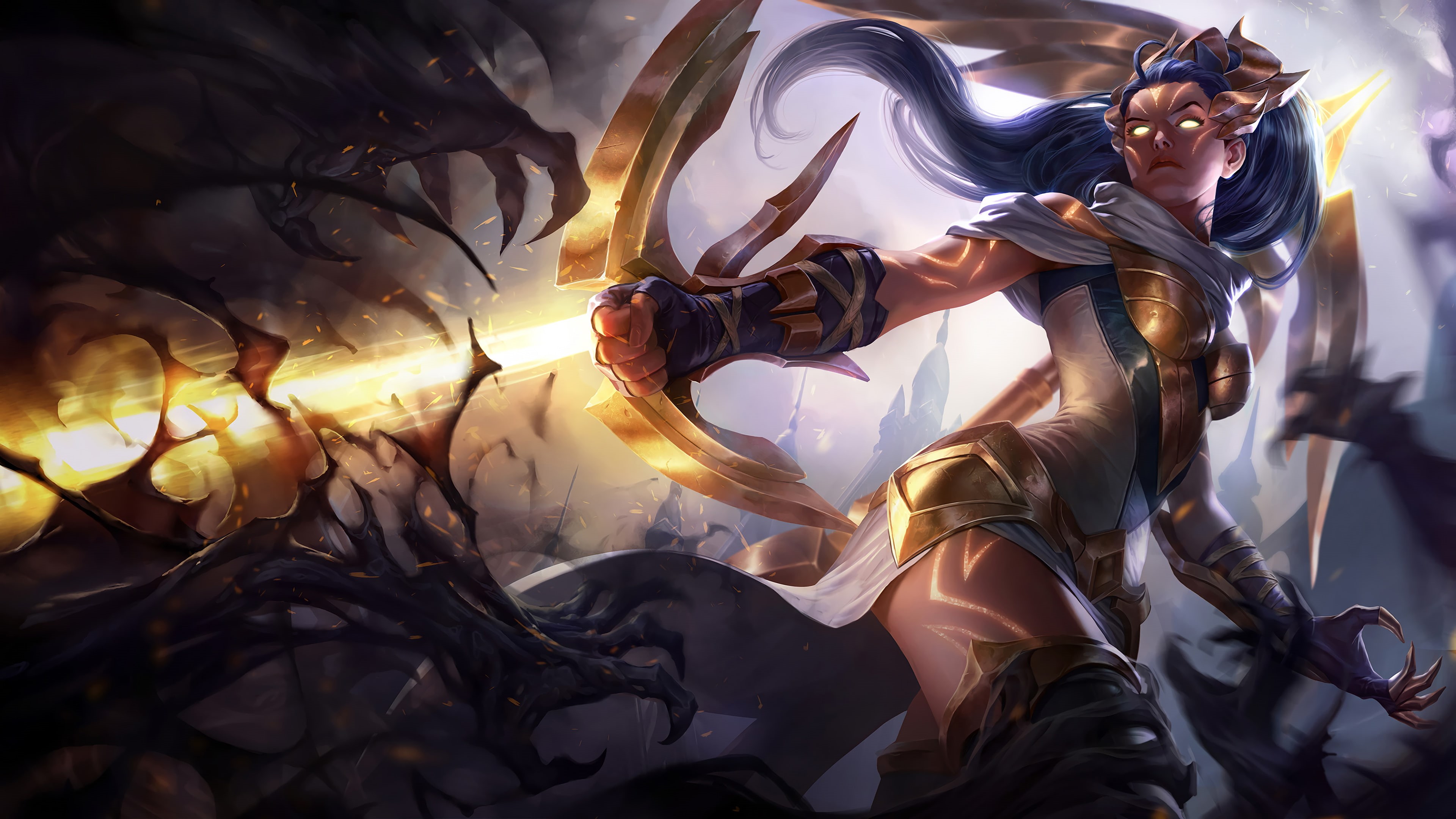 pc, art, fan, artwork, league, vayne, legends, 4K, arclight, hd, HD Wallpaper
